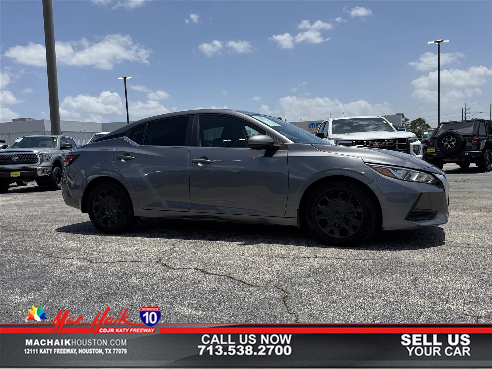 Gray 2022 Nissan Sentra Sedan Front-Wheel Drive 