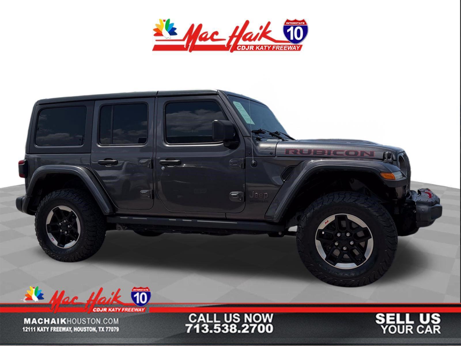 Gray (Granite Crystal Metallic Clearcoat) 2018 Jeep Wrangler SUV / Crossover Four-Wheel Drive 8-Speed Automatic