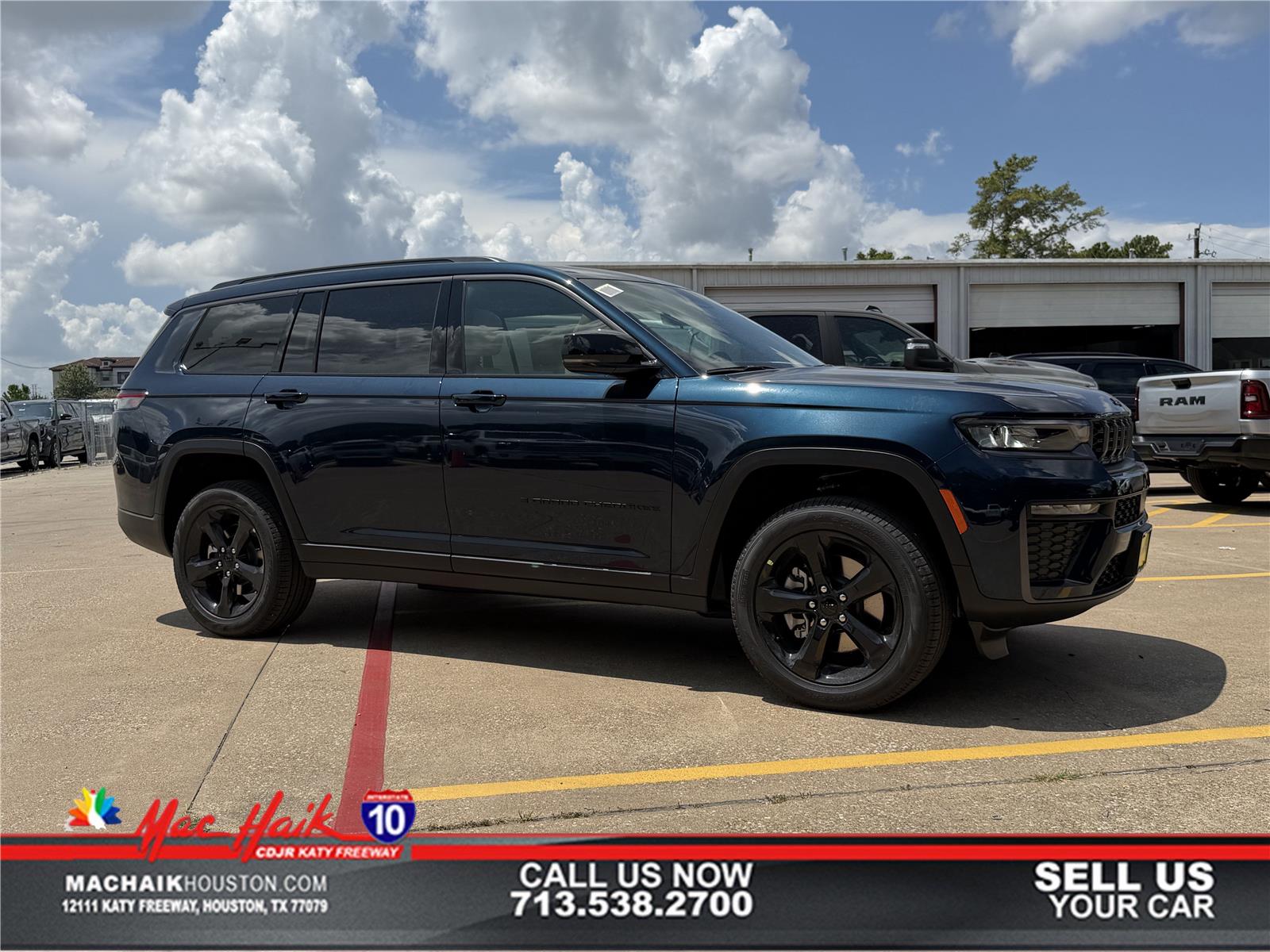 Fathom Blue Pearlcoat 2026 Jeep Grand Cherokee L SUV / Crossover 4X2 8-Speed Automatic