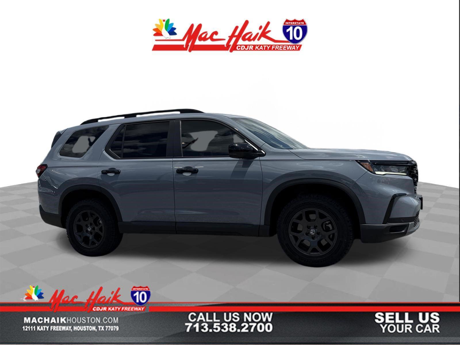 Sonic Gray Pearl 2025 Honda Pilot SUV / Crossover All-Wheel Drive Automatic