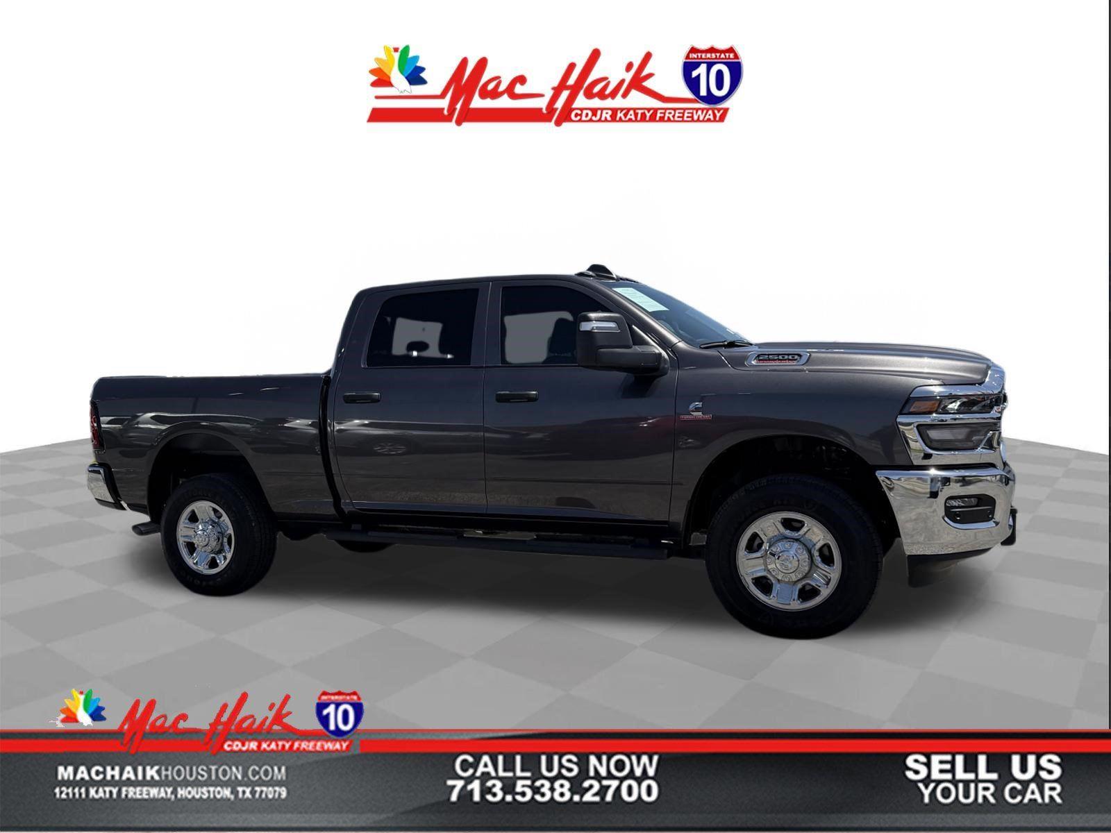 Gray (Granite Crystal Metallic Clearcoat) 2025 RAM 2500 Pickup Truck Four-Wheel Drive 8-Speed Automatic