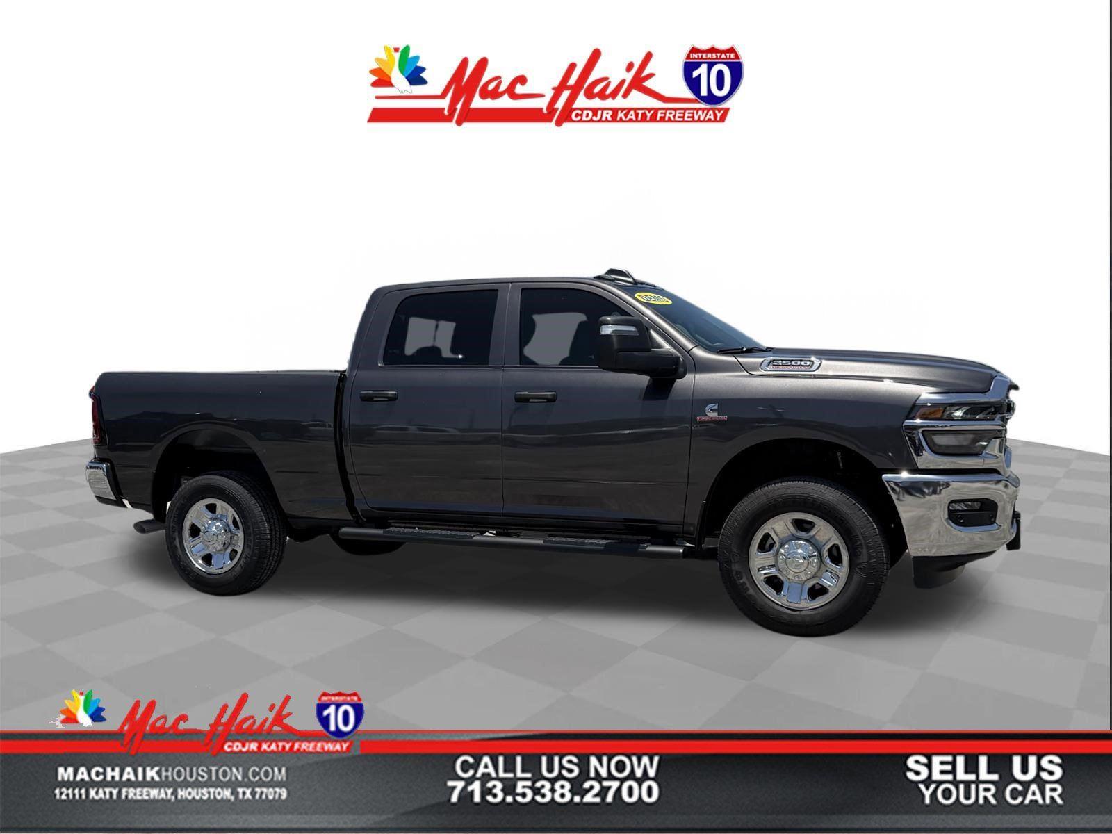 Gray (Granite Crystal Metallic Clearcoat) 2025 RAM 2500 Pickup Truck Four-Wheel Drive 8-Speed Automatic