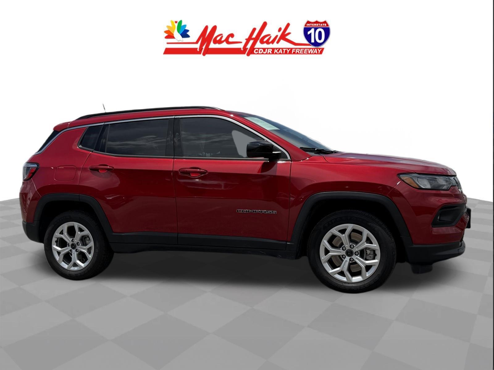 Red Hot Pearlcoat 2025 Jeep Compass SUV / Crossover Four-Wheel Drive 8-Speed Automatic