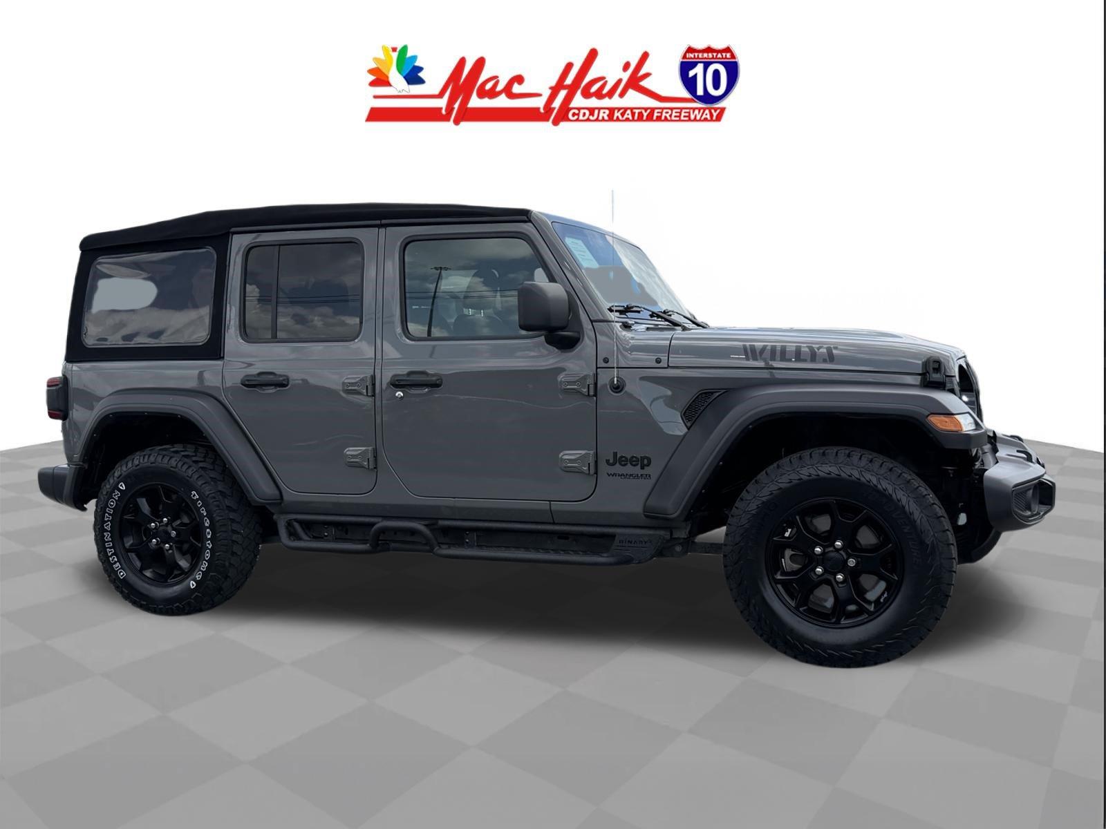 Sting-Gray Clearcoat 2022 Jeep Wrangler SUV / Crossover Four-Wheel Drive 8-Speed Automatic