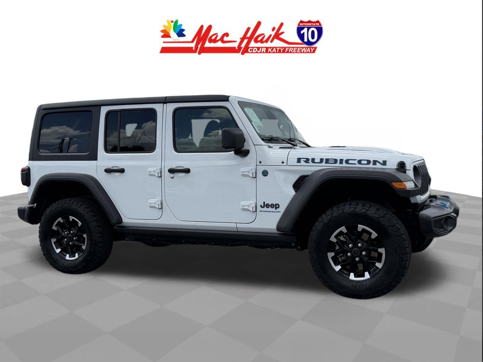 Bright White Clearcoat 2025 Jeep Wrangler 4xe SUV / Crossover Four-Wheel Drive 8-Speed Automatic
