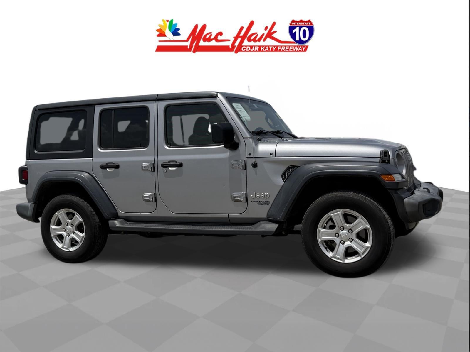 Billet Silver Metallic Clearcoat 2020 Jeep Wrangler SUV / Crossover Four-Wheel Drive 8-Speed Automatic