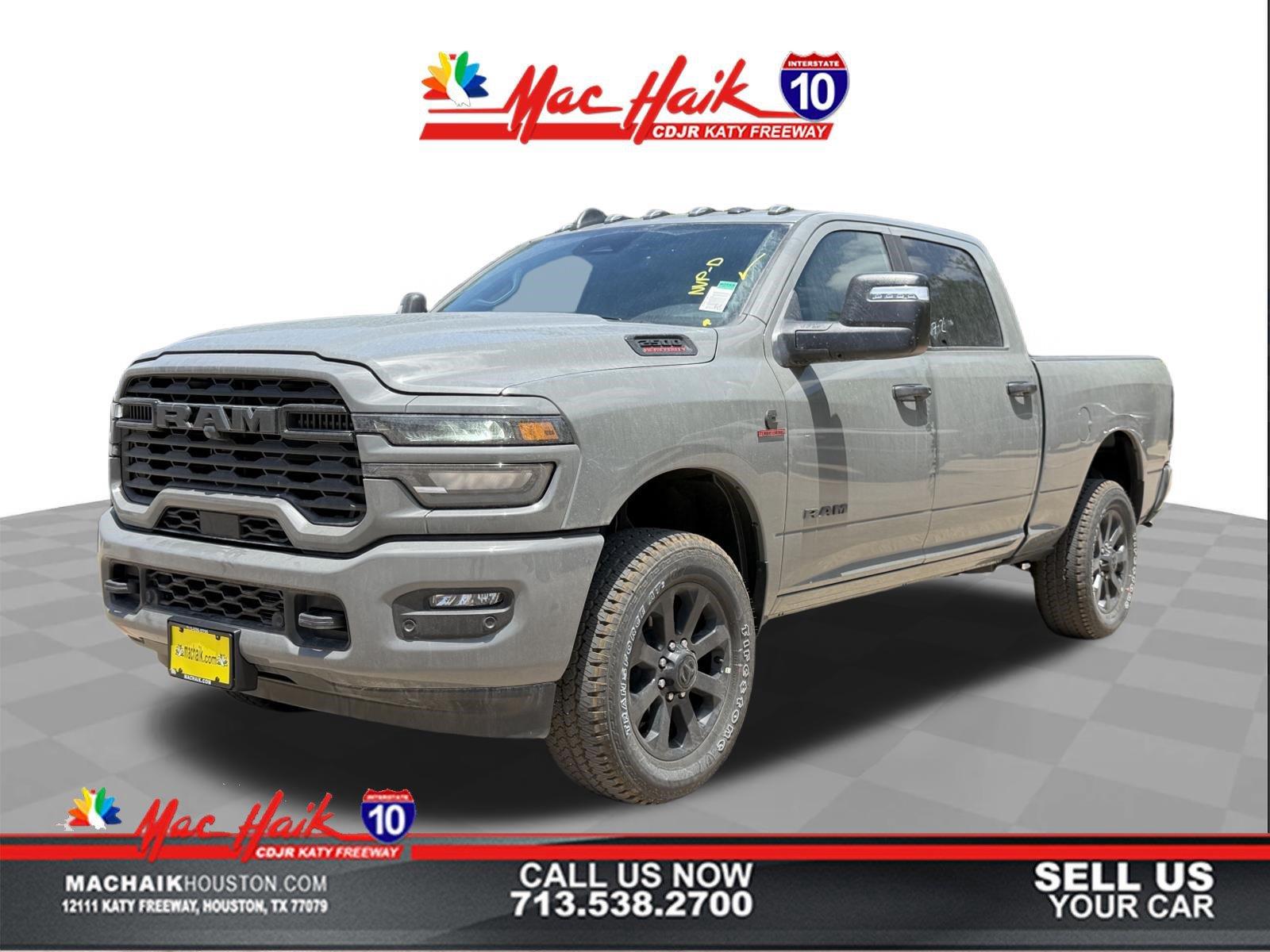 Ceramic Gray Clearcoat 2026 RAM 2500 Pickup Truck Four-Wheel Drive 8-Speed Automatic