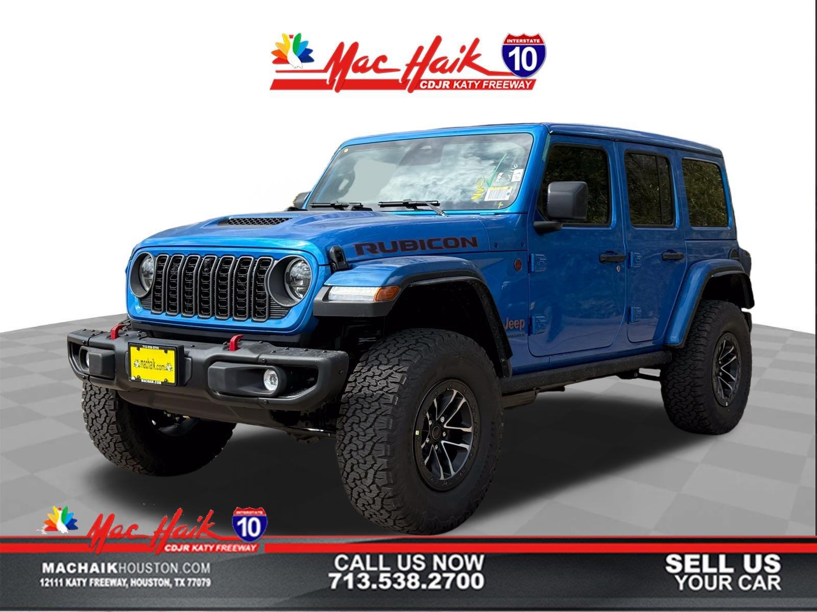 Hydro Blue Pearlcoat 2026 Jeep Wrangler SUV / Crossover Four-Wheel Drive 8-Speed Automatic