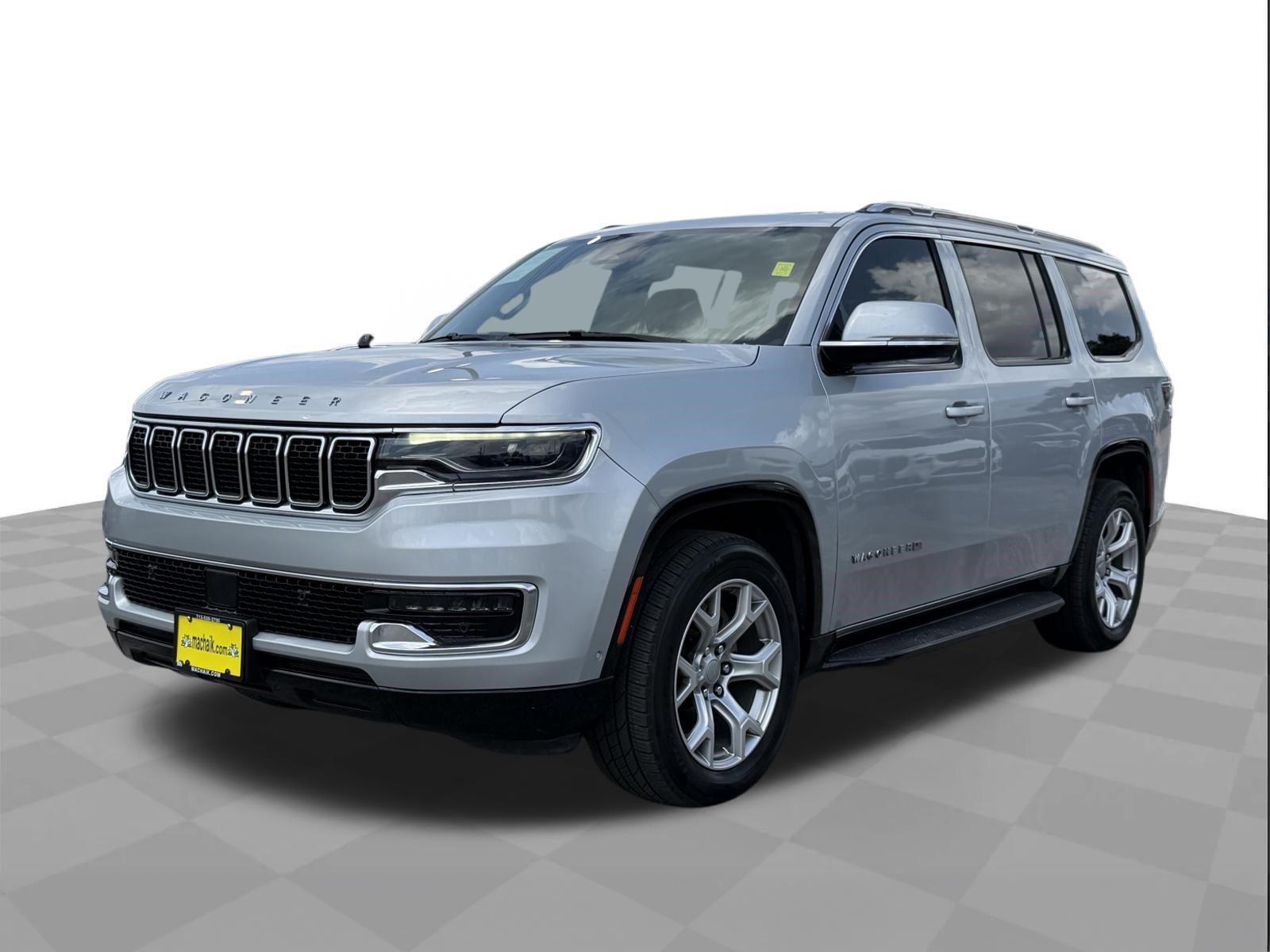 Silver Zynith 2022 Jeep Wagoneer SUV / Crossover Four-Wheel Drive 8-Speed Automatic