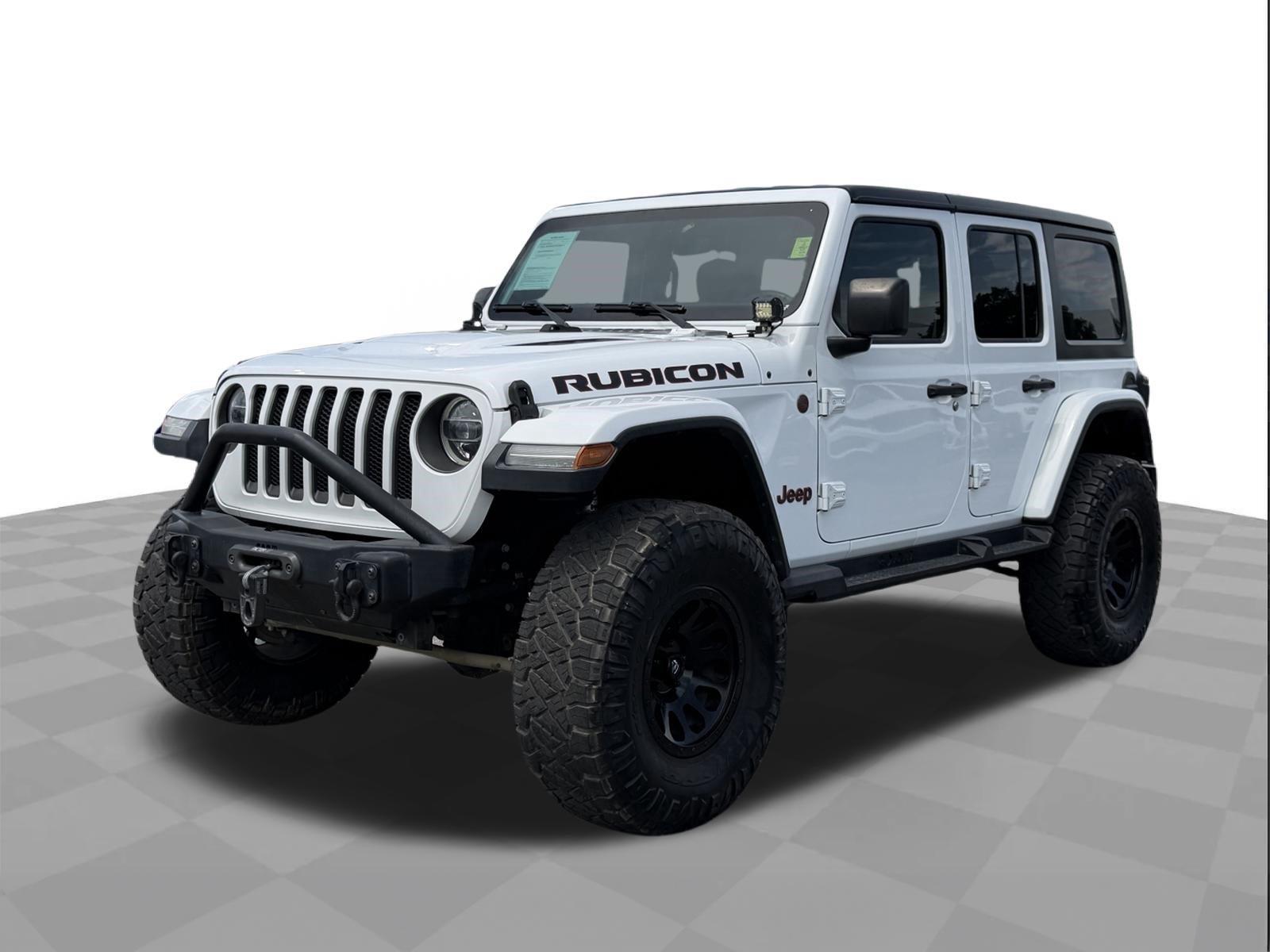 Bright White Clearcoat 2018 Jeep Wrangler SUV / Crossover Four-Wheel Drive 6-Speed Manual