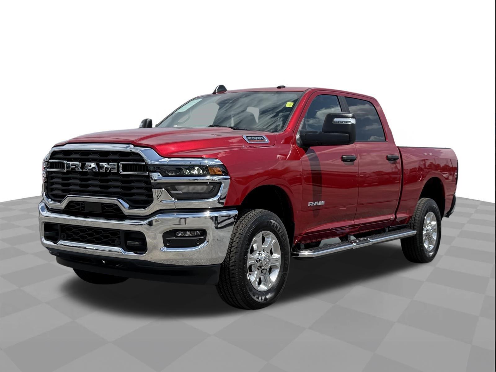 Molten Red Pearlcoat 2026 RAM 2500 Pickup Truck Four-Wheel Drive 8-Speed Automatic