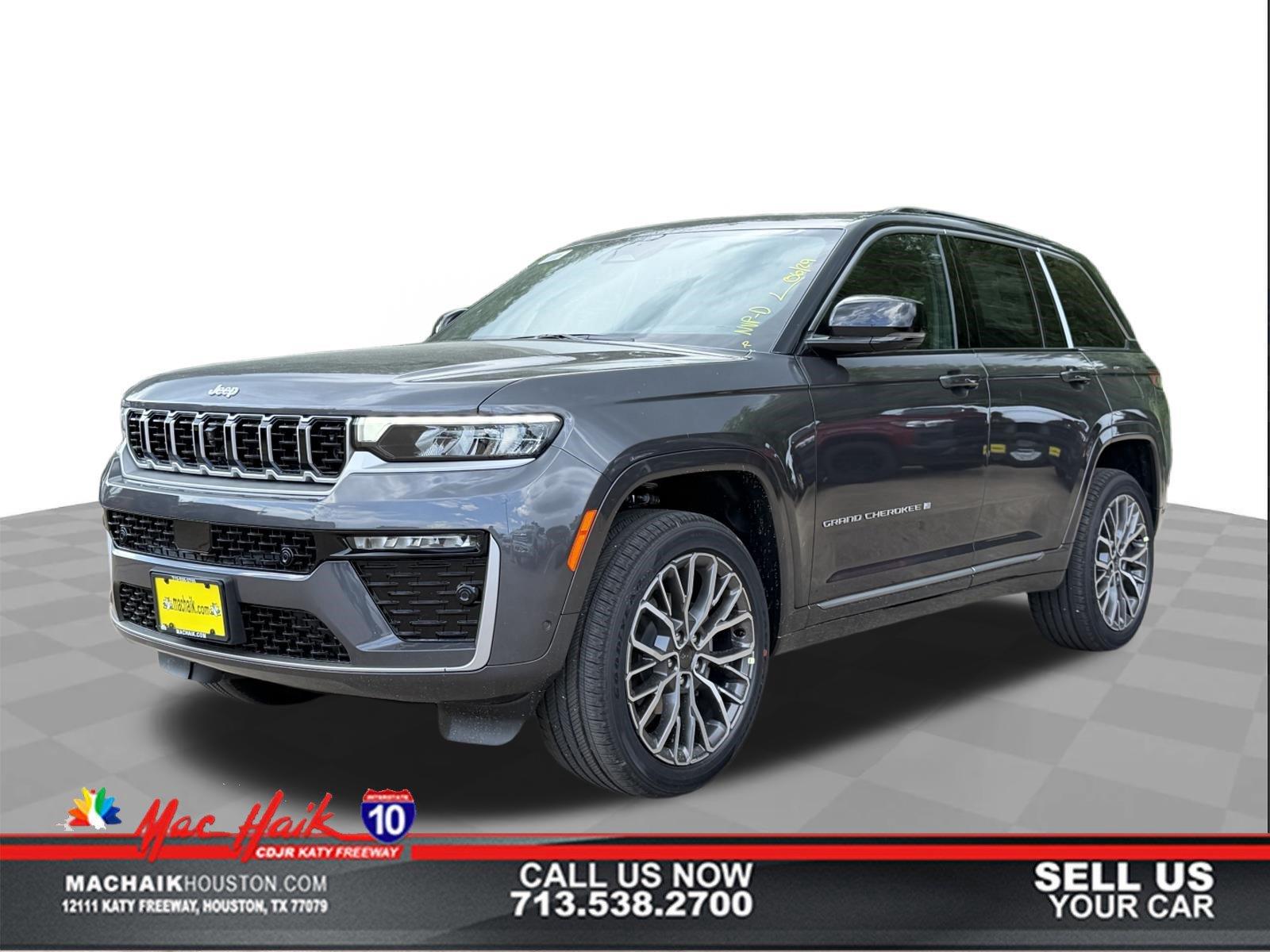 Baltic Gray Metallic Clearcoat 2026 Jeep Grand Cherokee SUV / Crossover Four-Wheel Drive 8-Speed Automatic