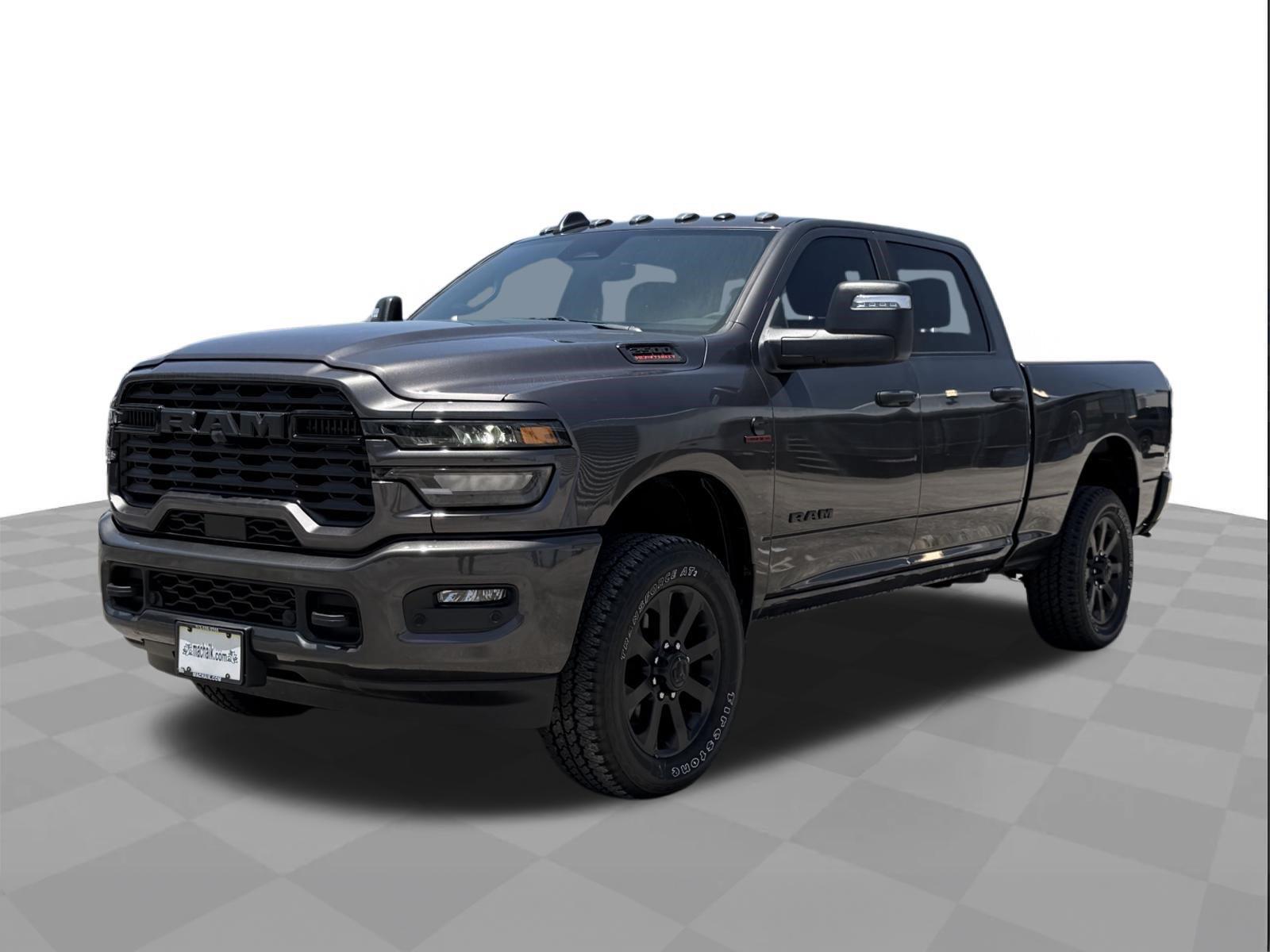 Gray (Granite Crystal Metallic Clearcoat) 2025 RAM 2500 Pickup Truck Four-Wheel Drive 8-Speed Automatic