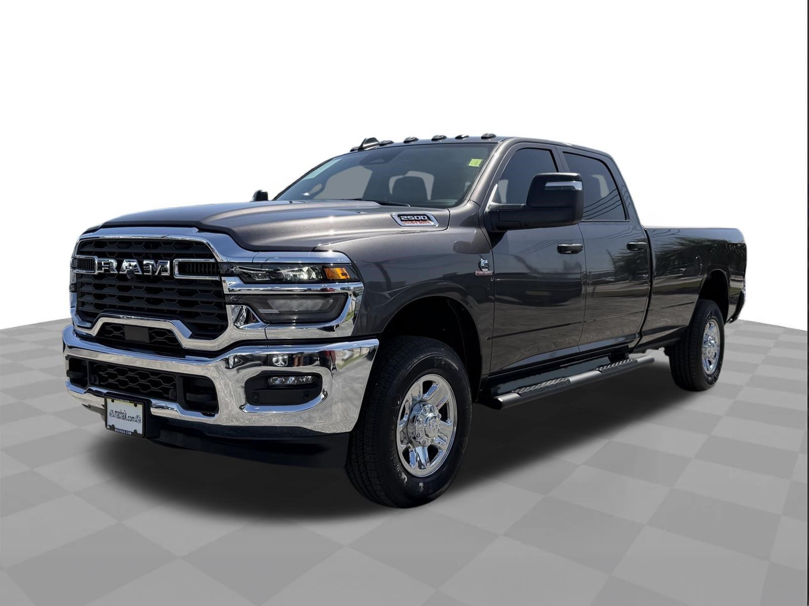 Gray (Granite Crystal Metallic Clearcoat) 2025 RAM 2500 Pickup Truck Four-Wheel Drive 8-Speed Automatic