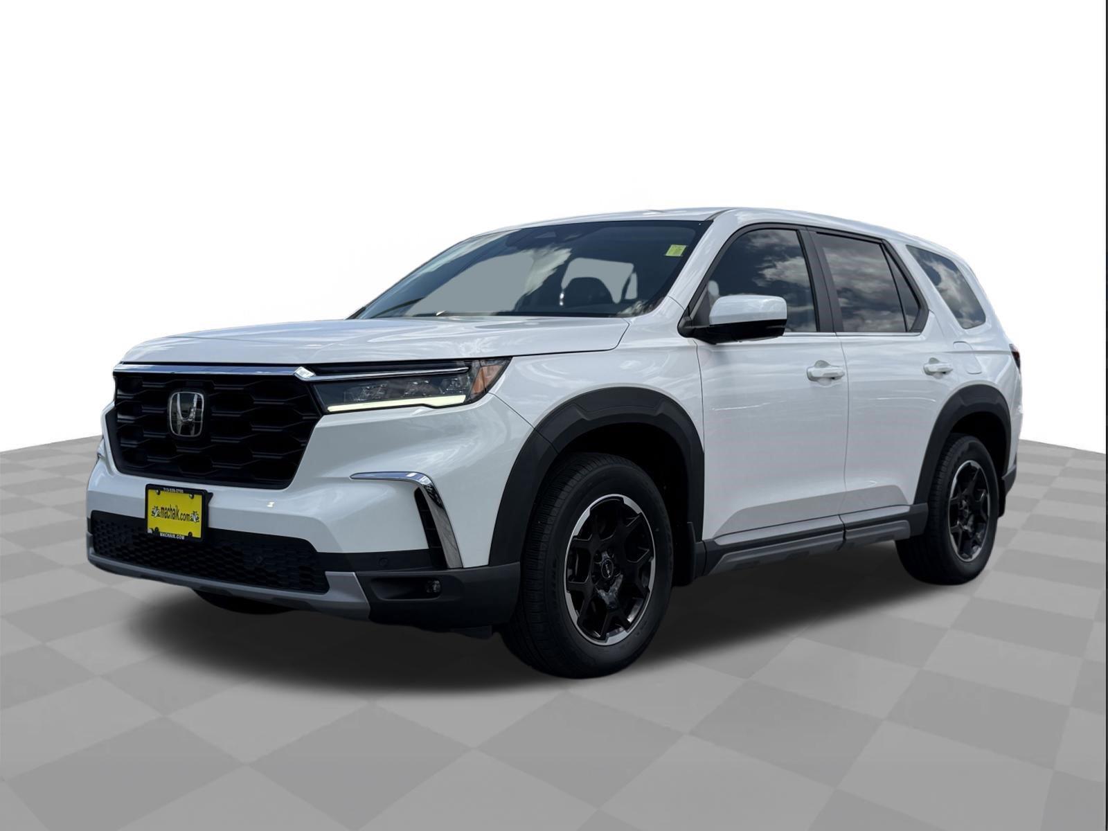 Platinum White Pearl 2025 Honda Pilot SUV / Crossover Front-Wheel Drive Automatic