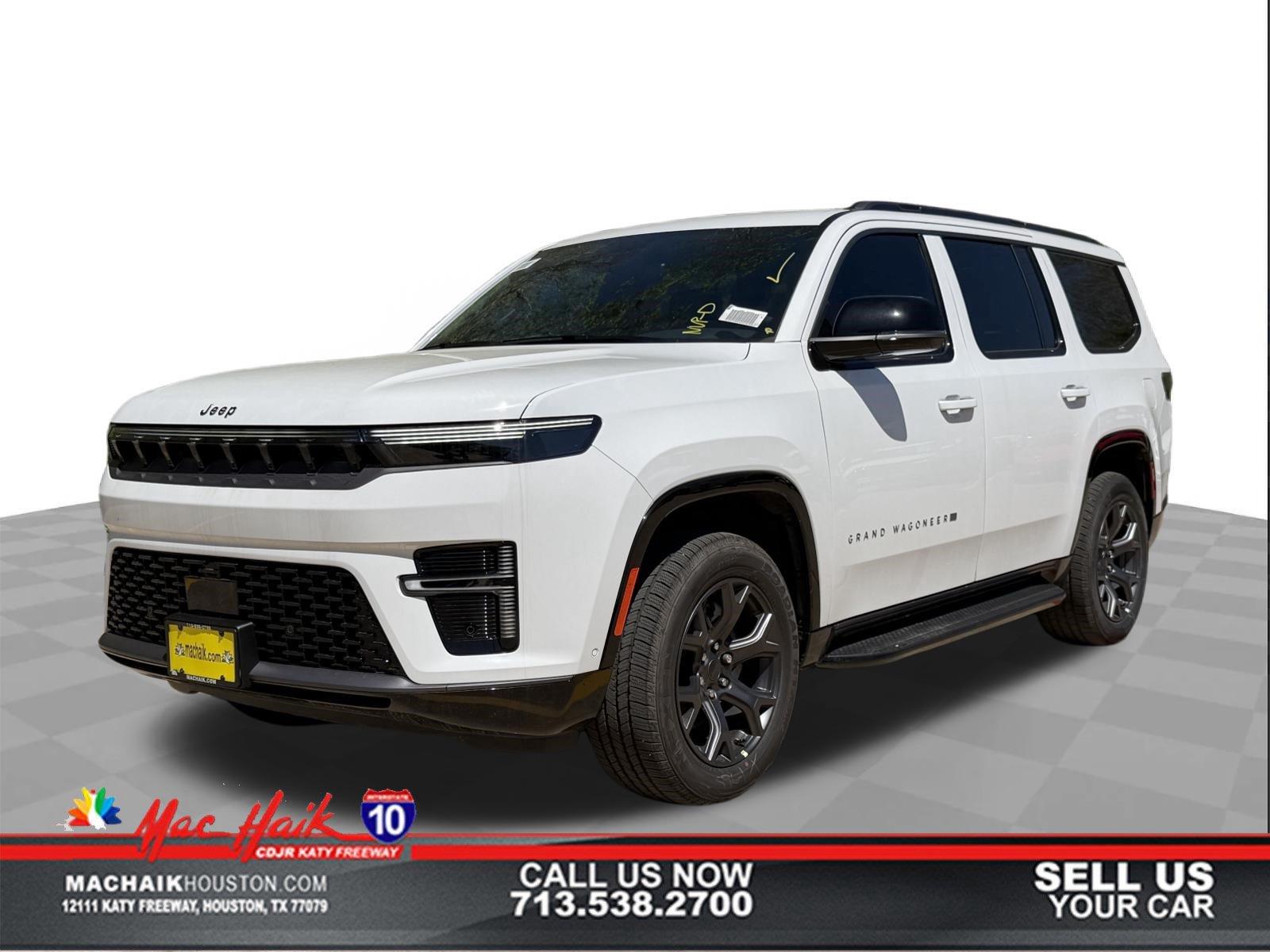 Bright White Clearcoat 2026 Jeep Grand Wagoneer SUV / Crossover Four-Wheel Drive 8-Speed Automatic
