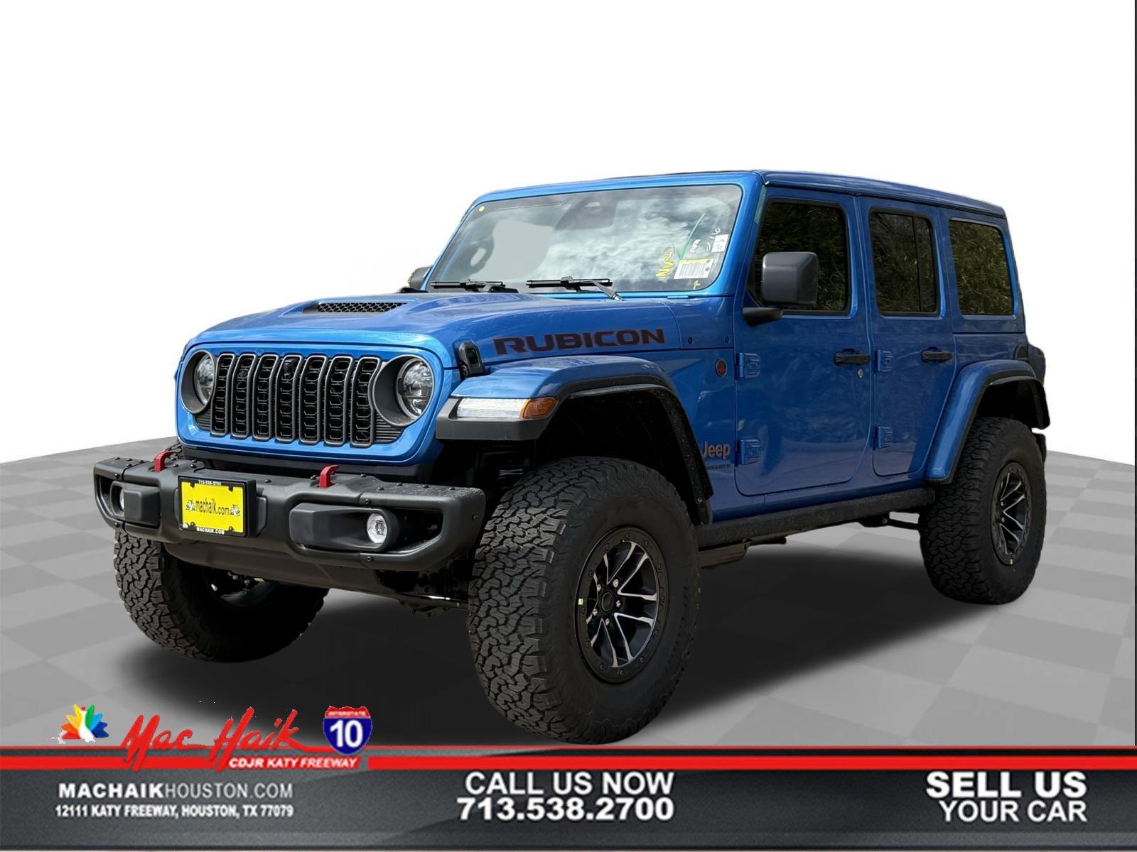 Hydro Blue Pearlcoat 2026 Jeep Wrangler SUV / Crossover Four-Wheel Drive 8-Speed Automatic