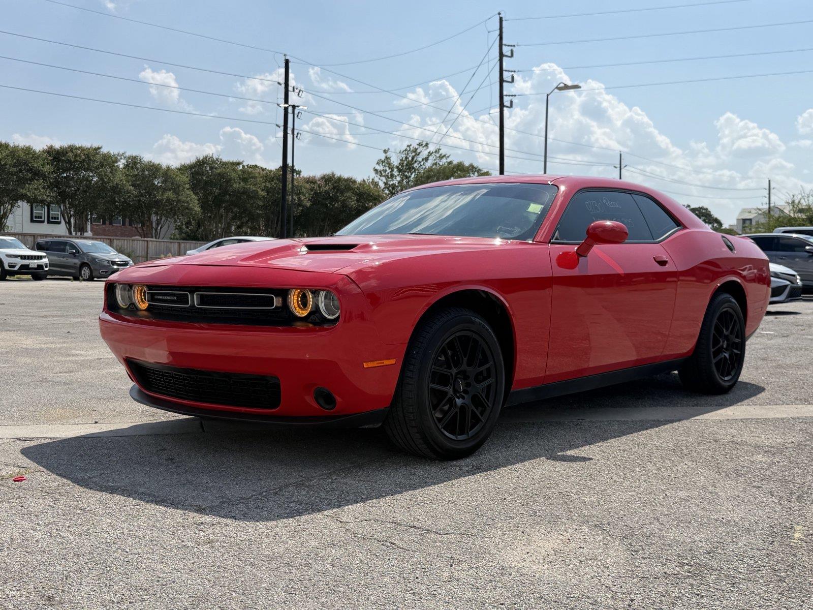 Torred Clearcoat 2021 Dodge Challenger Coupe Rear-Wheel Drive 8-Speed Automatic