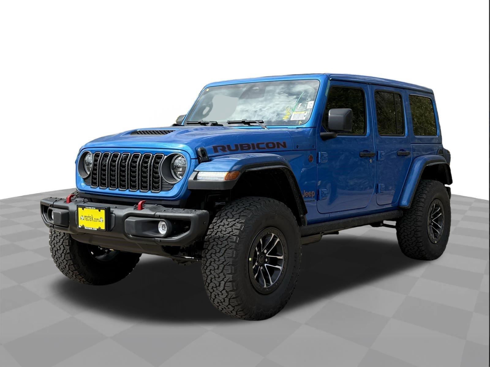 Hydro Blue Pearlcoat 2026 Jeep Wrangler SUV / Crossover Four-Wheel Drive 8-Speed Automatic