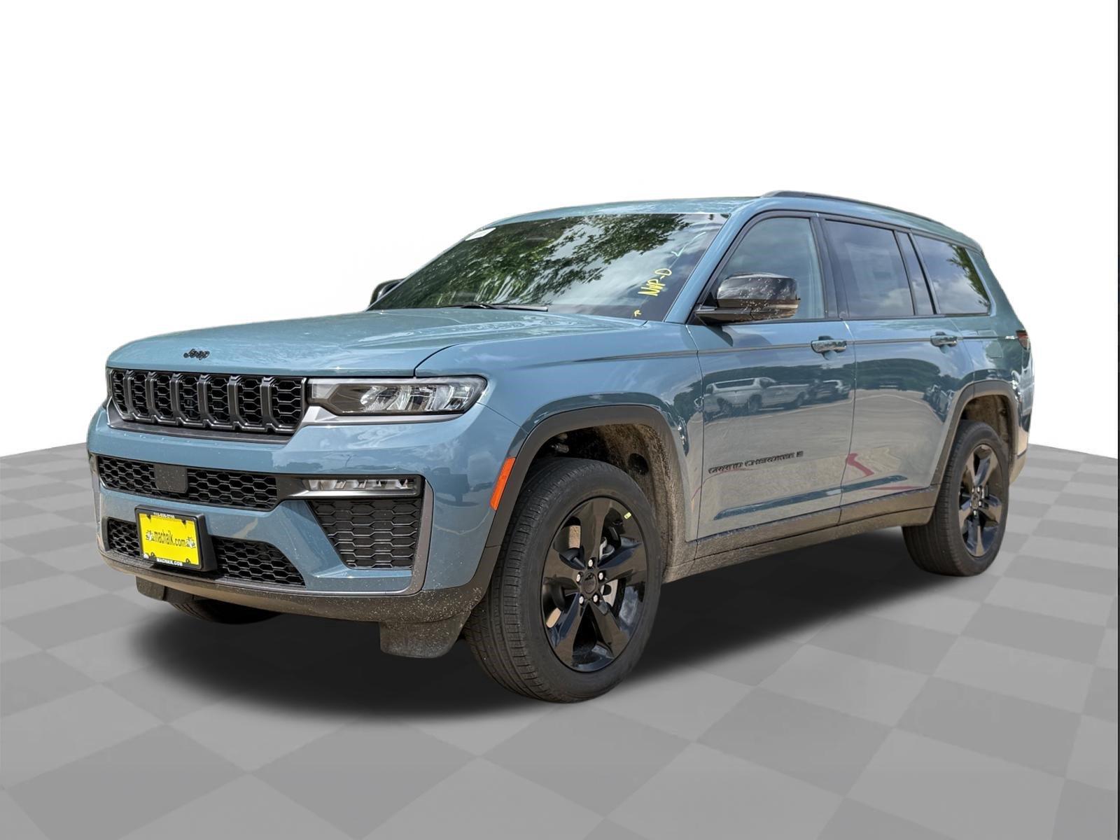 Gray (Steel Blue) 2026 Jeep Grand Cherokee L SUV / Crossover Four-Wheel Drive 8-Speed Automatic