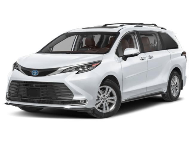 Red (Ruby Flare Pearl) 2024 Toyota Sienna Minivan All-Wheel Drive Continuously Variable Transmission