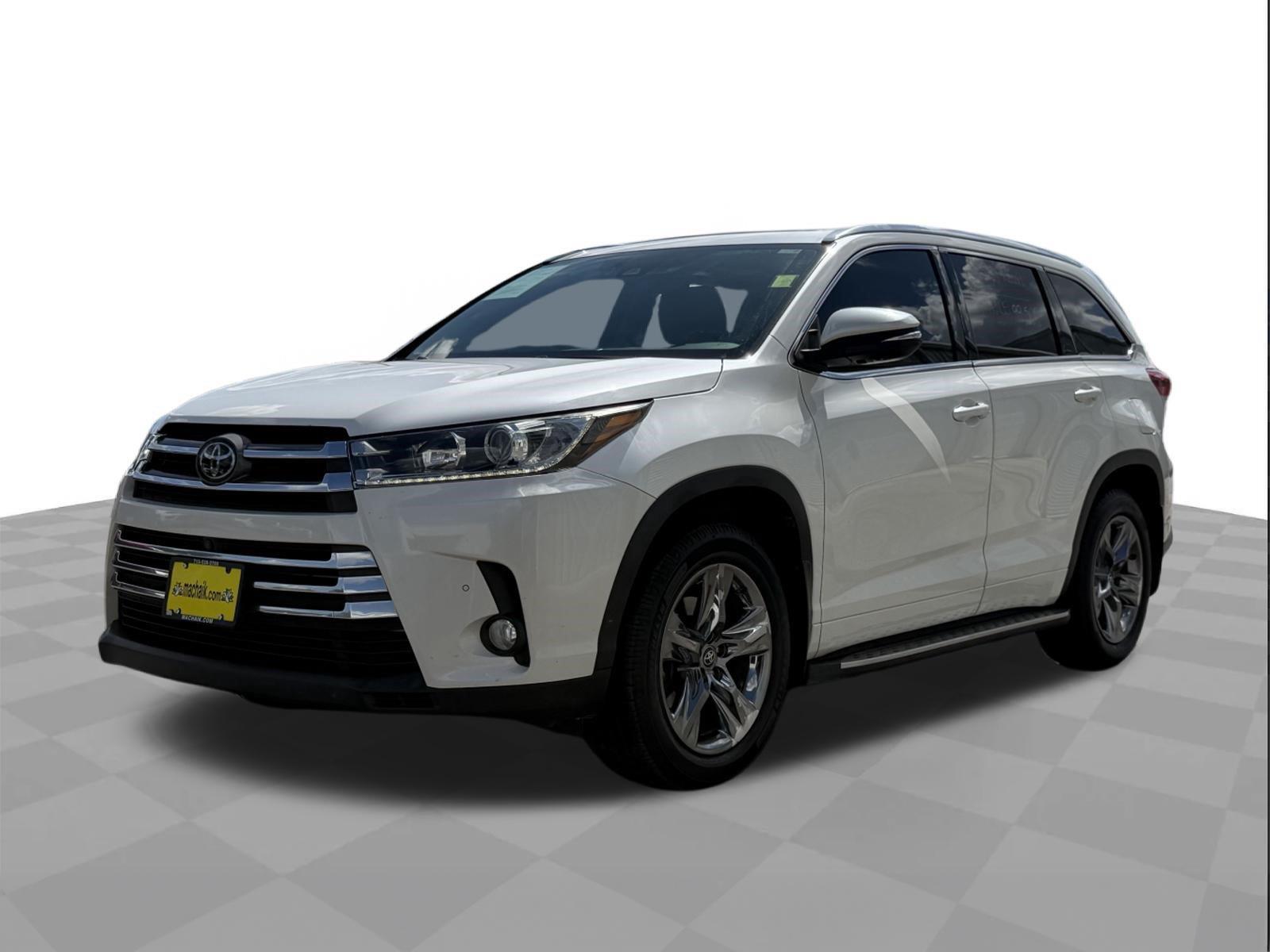 White (Blizzard Pearl) 2018 Toyota Highlander SUV / Crossover Front-Wheel Drive 8-Speed Automatic