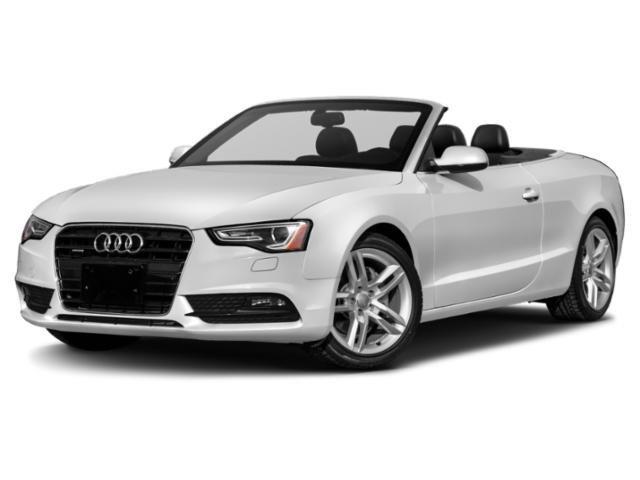 Cuvee Silver Metallic/Black Roof 2015 Audi A5 Convertible All-Wheel Drive Automatic