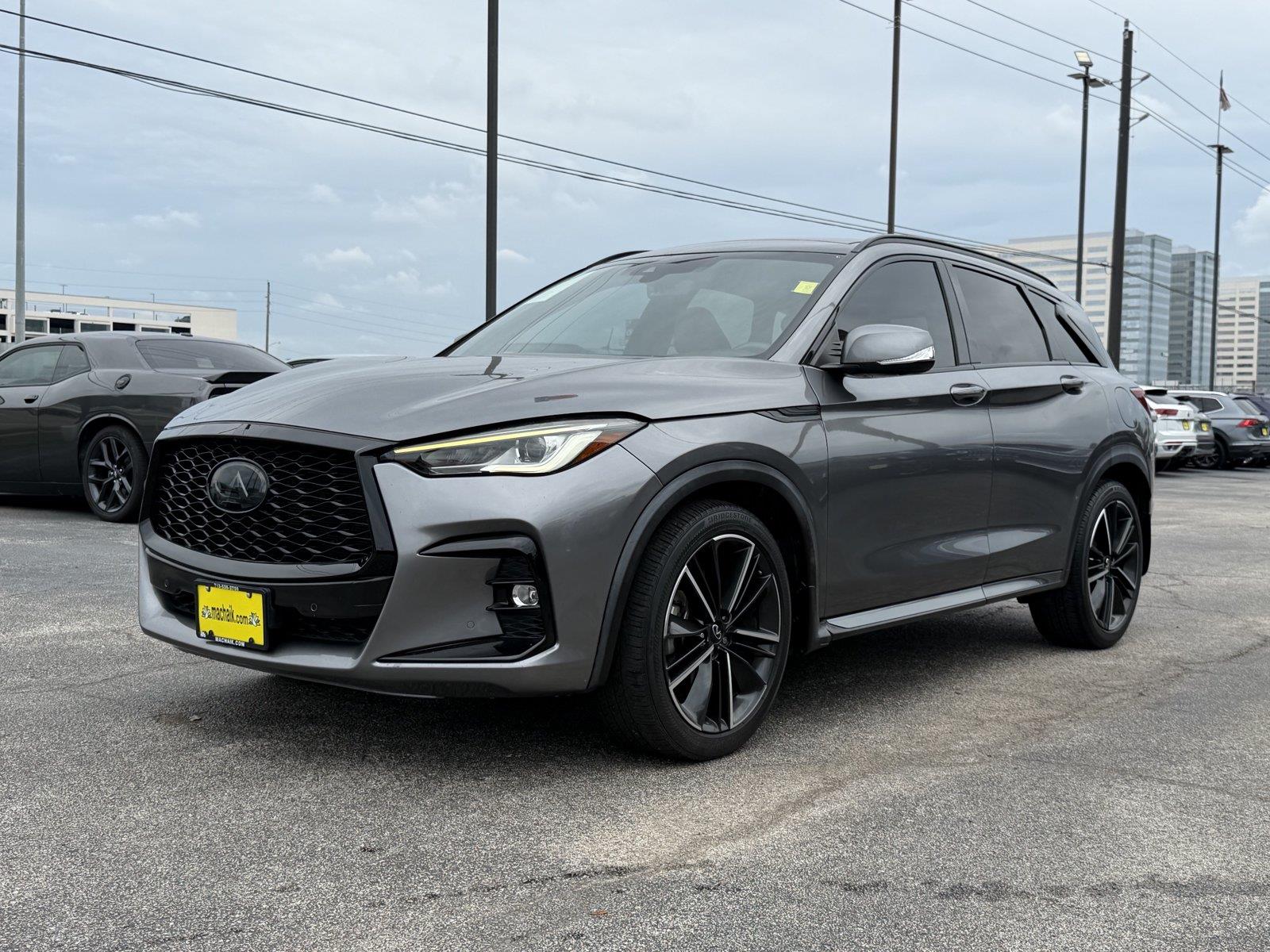 Gray (Graphite Shadow) 2023 INFINITI QX50 SUV / Crossover Front-Wheel Drive Continuously Variable Transmission