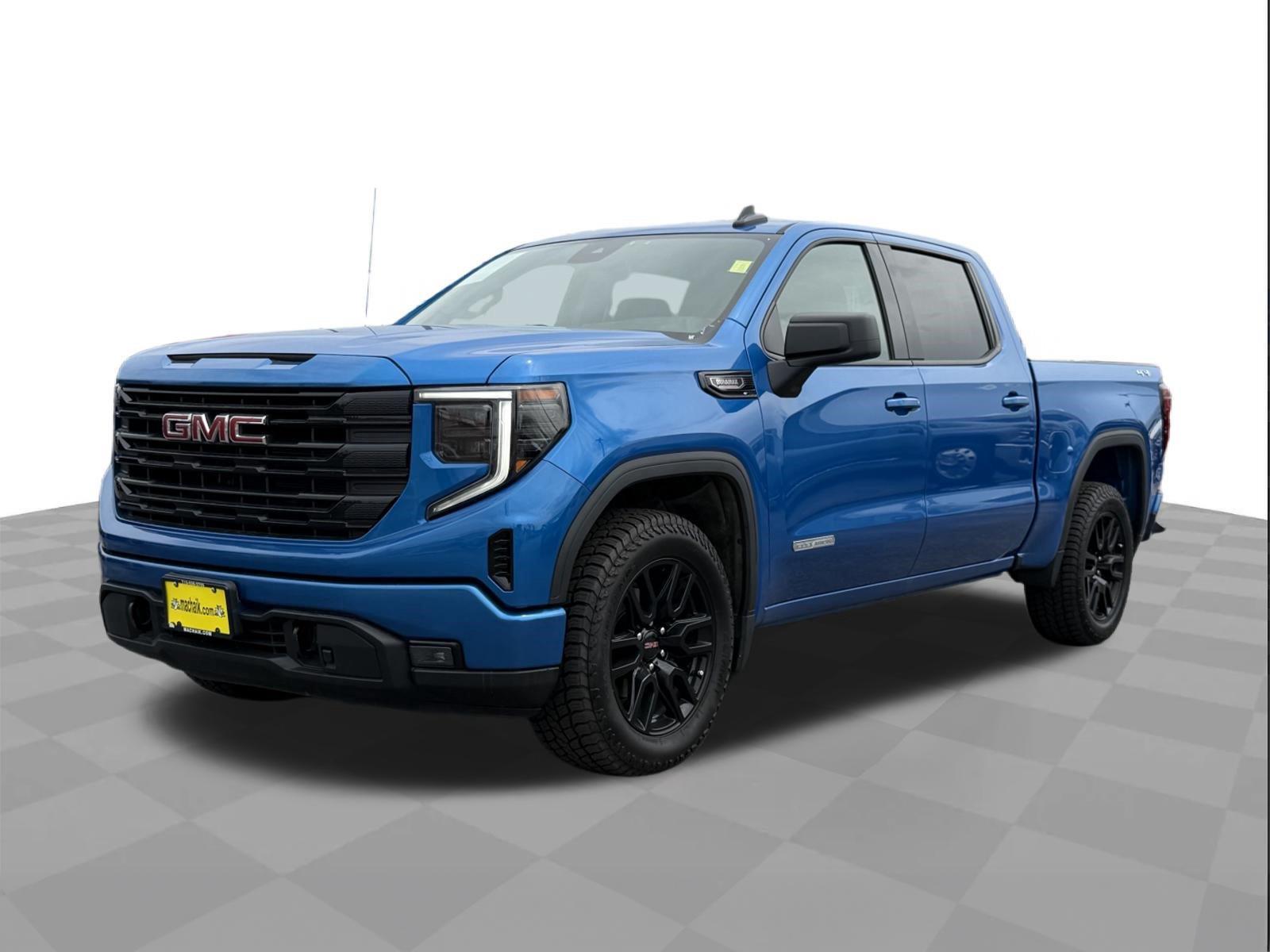 Dynamic Blue Metallic 2023 GMC Sierra 1500 Pickup Truck Four-Wheel Drive Automatic