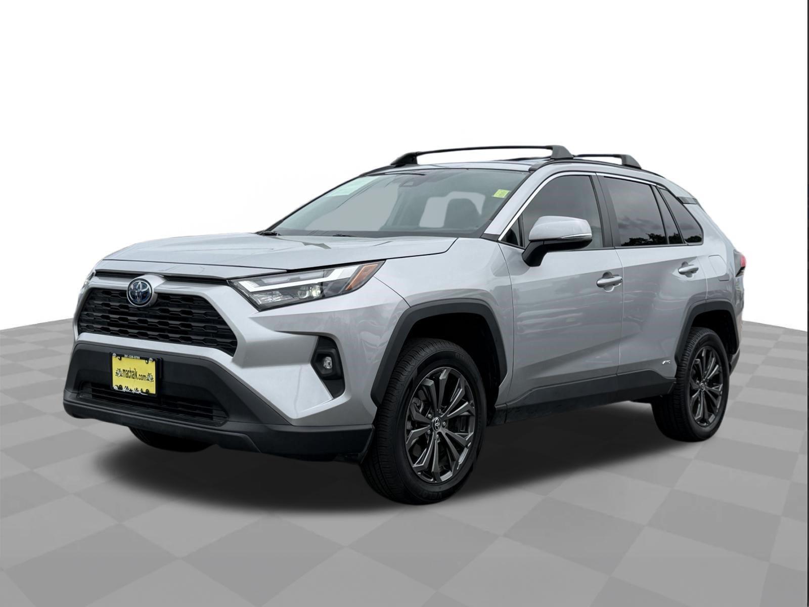 Silver Sky Metallic 2024 Toyota RAV4 Hybrid SUV / Crossover All-Wheel Drive Continuously Variable Transmission