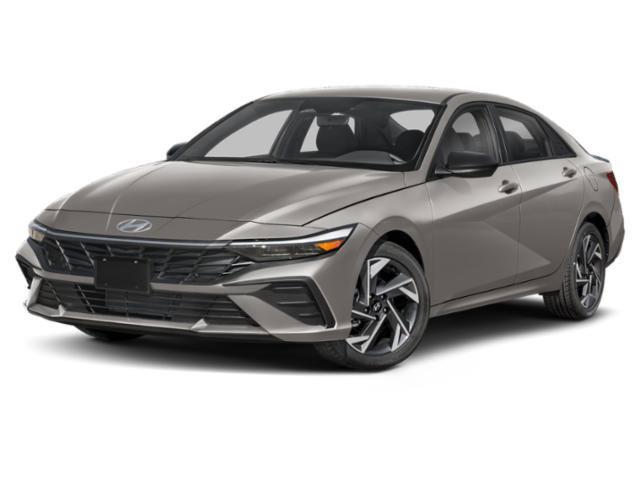 Ecotronic Gray 2025 Hyundai Elantra Sedan Front-Wheel Drive Continuously Variable Transmission