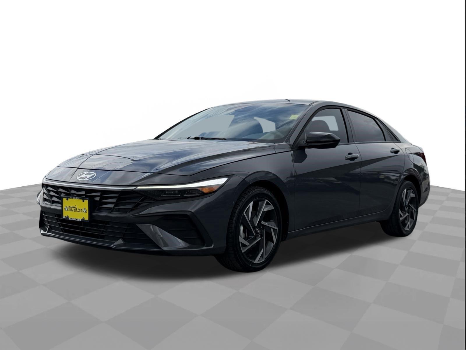 Ecotronic Gray 2025 Hyundai Elantra Sedan Front-Wheel Drive Continuously Variable Transmission