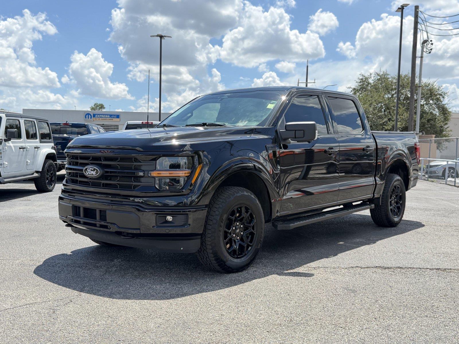 Agate Black 2024 Ford F-150 Pickup Truck Four-Wheel Drive Automatic