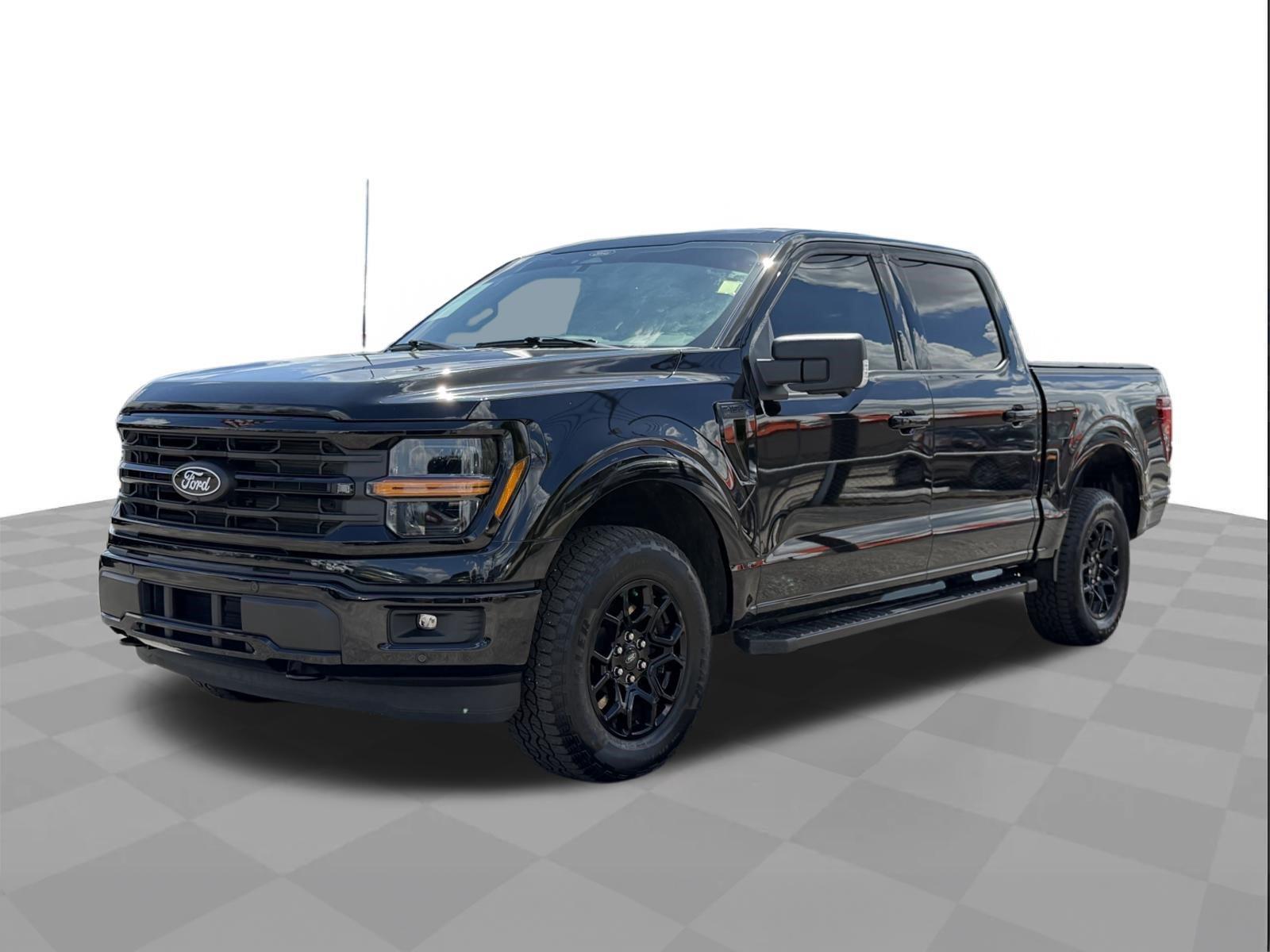 Agate Black 2024 Ford F-150 Pickup Truck Four-Wheel Drive Automatic