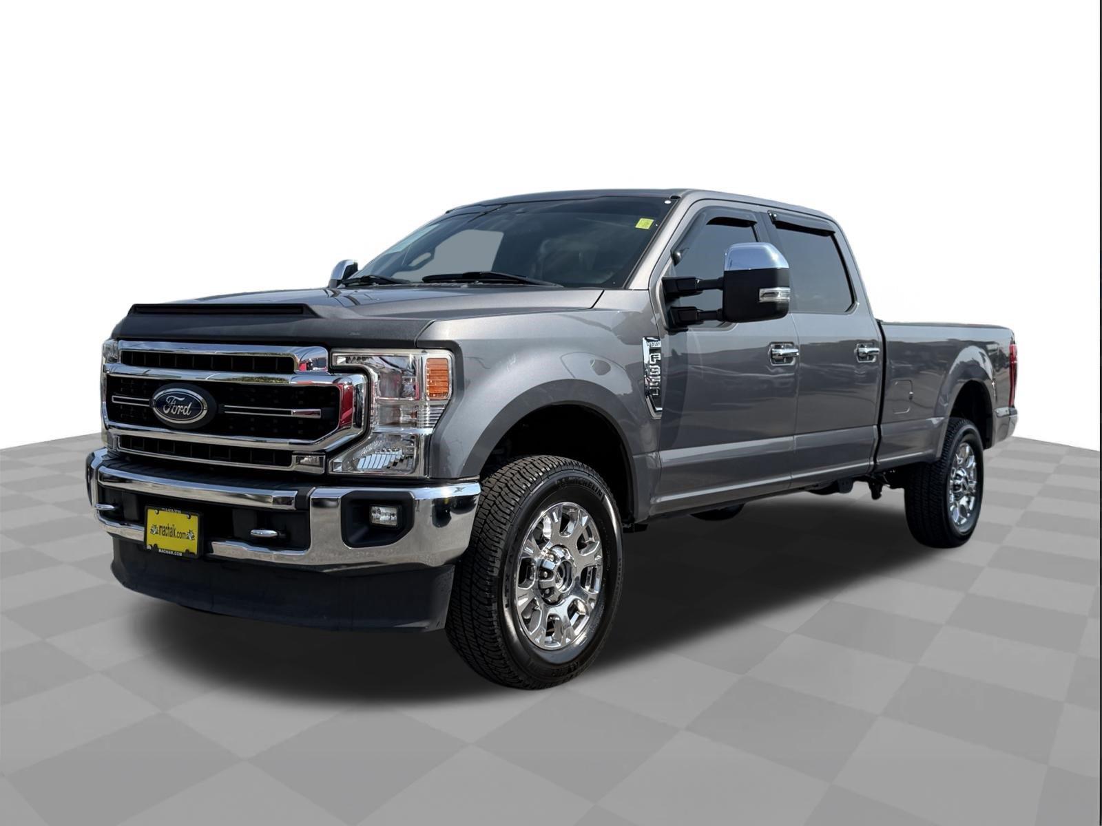 Carbonized Gray 2021 Ford F-350 Super Duty Pickup Truck Four-Wheel Drive Automatic