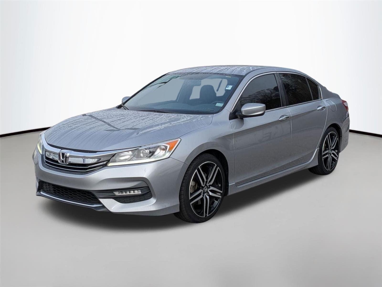 Lunar Silver Metallic 2017 Honda Accord Sport FWD Sedan Front-Wheel Drive Continuously Variable Transmission