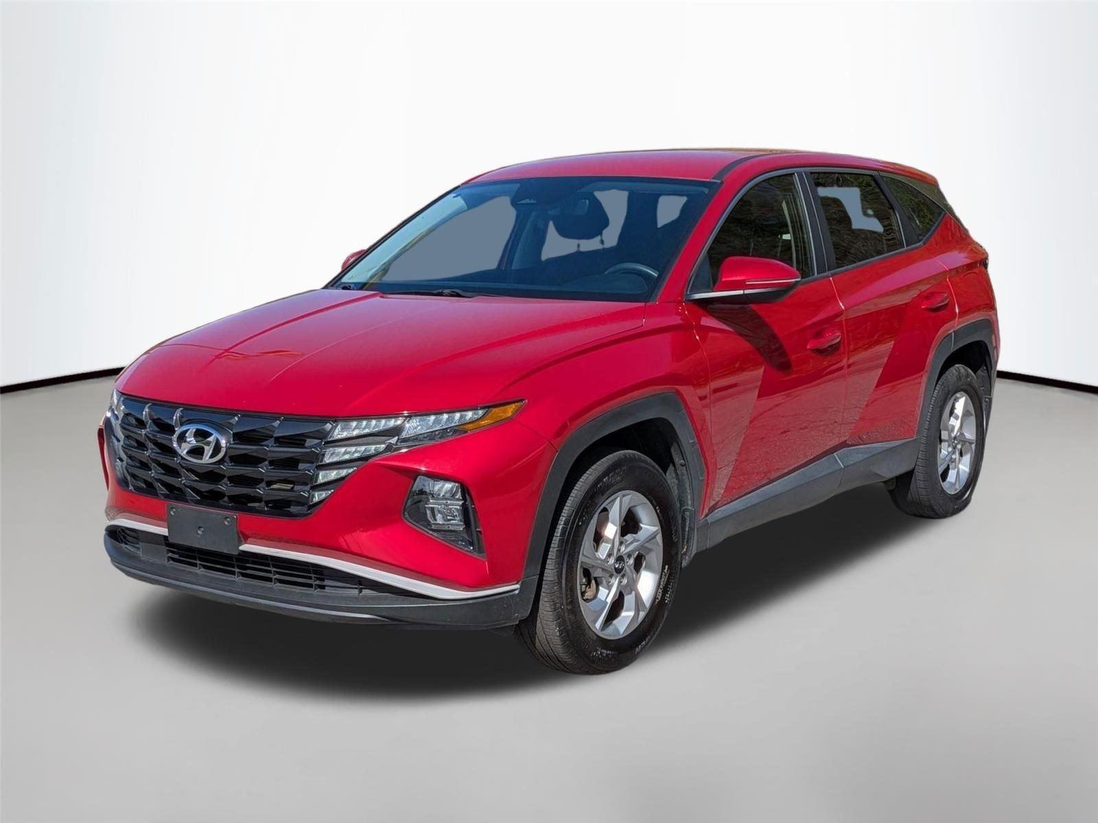 Calypso Red 2022 Hyundai Tucson SE AWD SUV / Crossover All-Wheel Drive Automatic