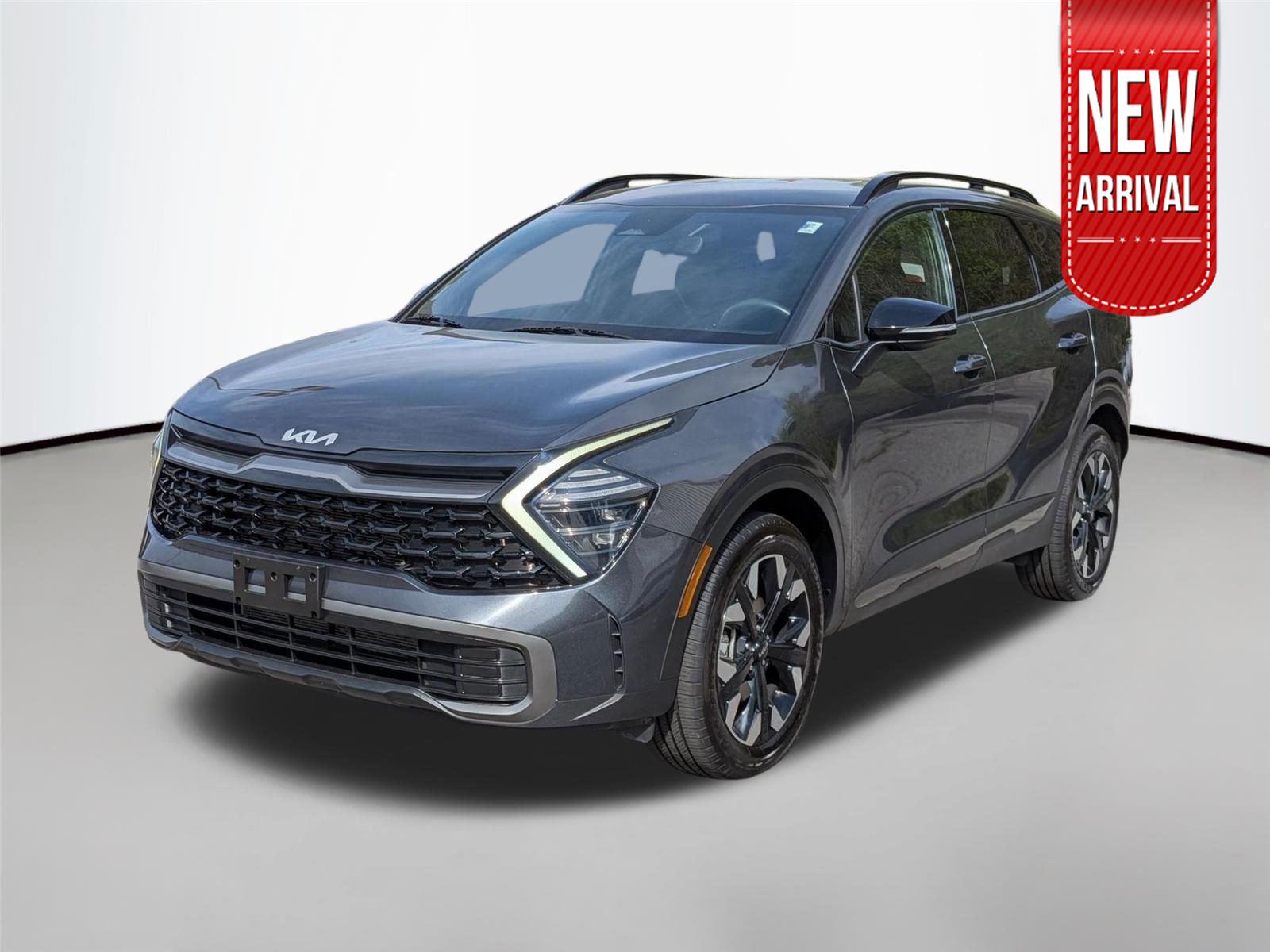 Sapphire Blue 2024 Kia Sportage X-Line AWD SUV / Crossover All-Wheel Drive Automatic