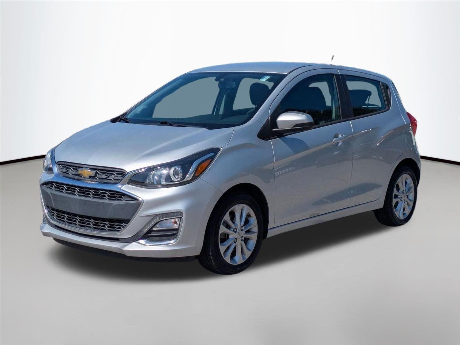 Silver Ice 2022 Chevrolet Spark 1LT FWD Hatchback Front-Wheel Drive Continuously Variable Transmission
