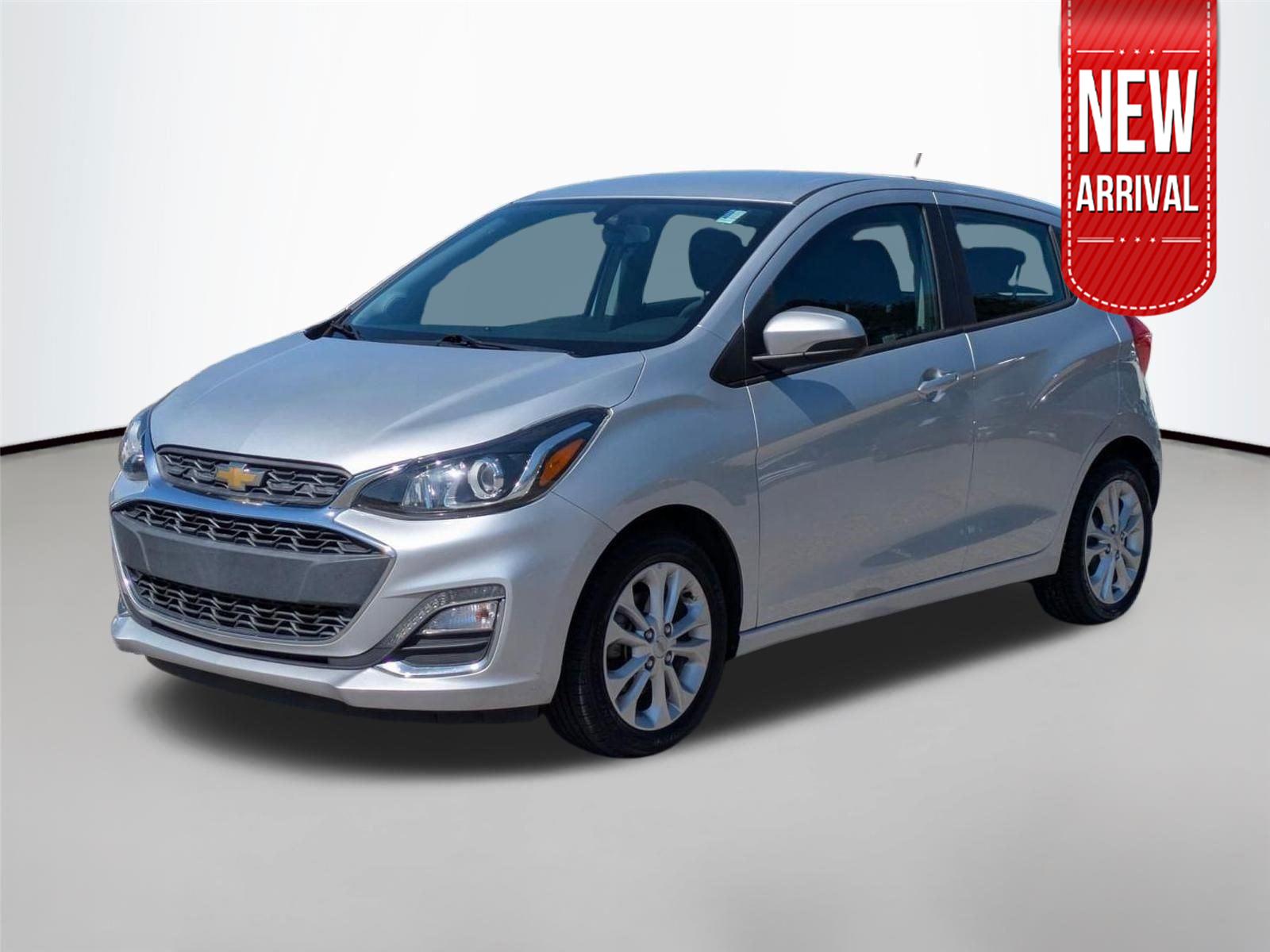 Silver Ice 2022 Chevrolet Spark 1LT FWD Hatchback Front-Wheel Drive Continuously Variable Transmission