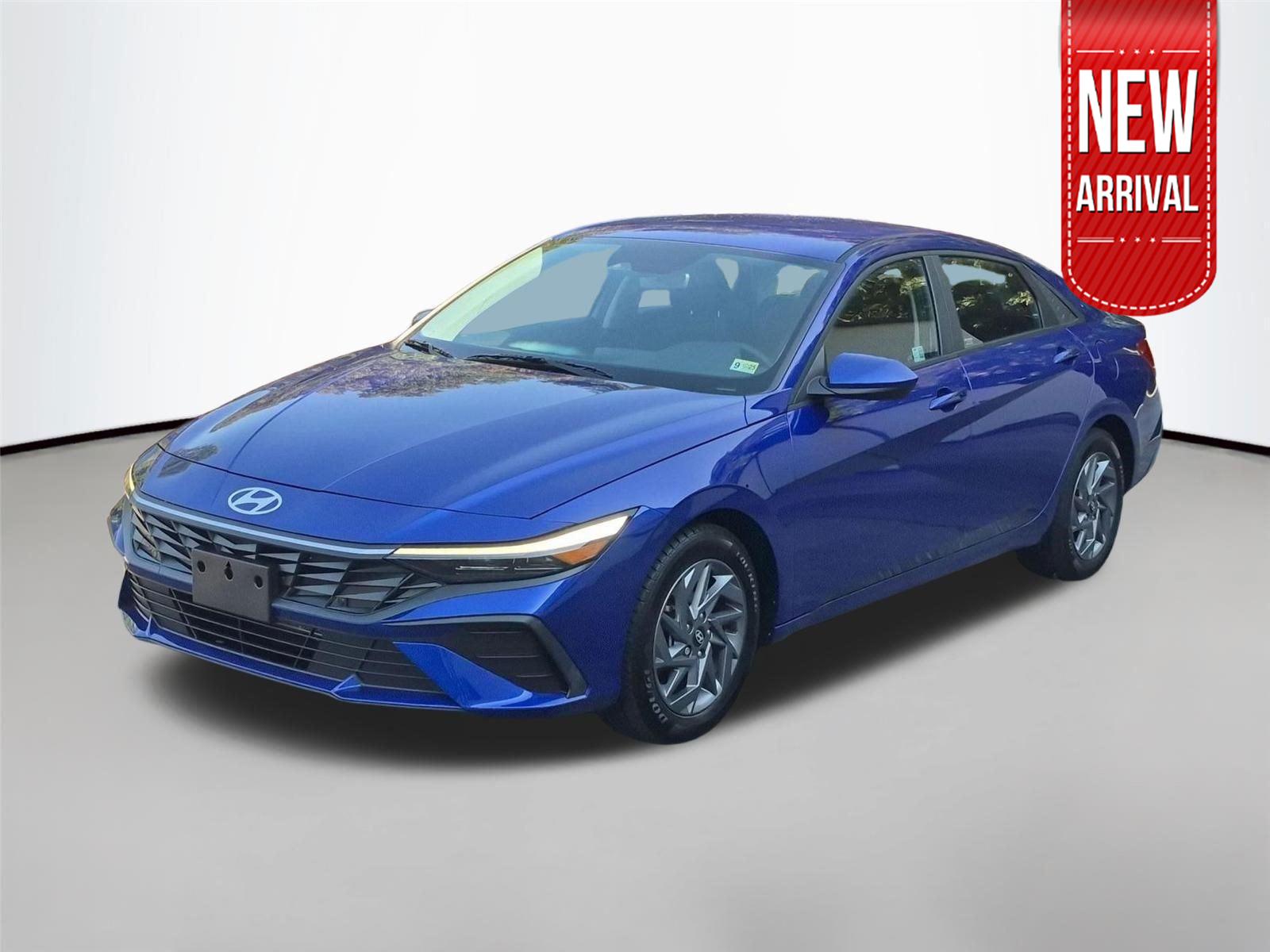 Intense Blue 2024 Hyundai Elantra Sedan Front-Wheel Drive Continuously Variable Transmission