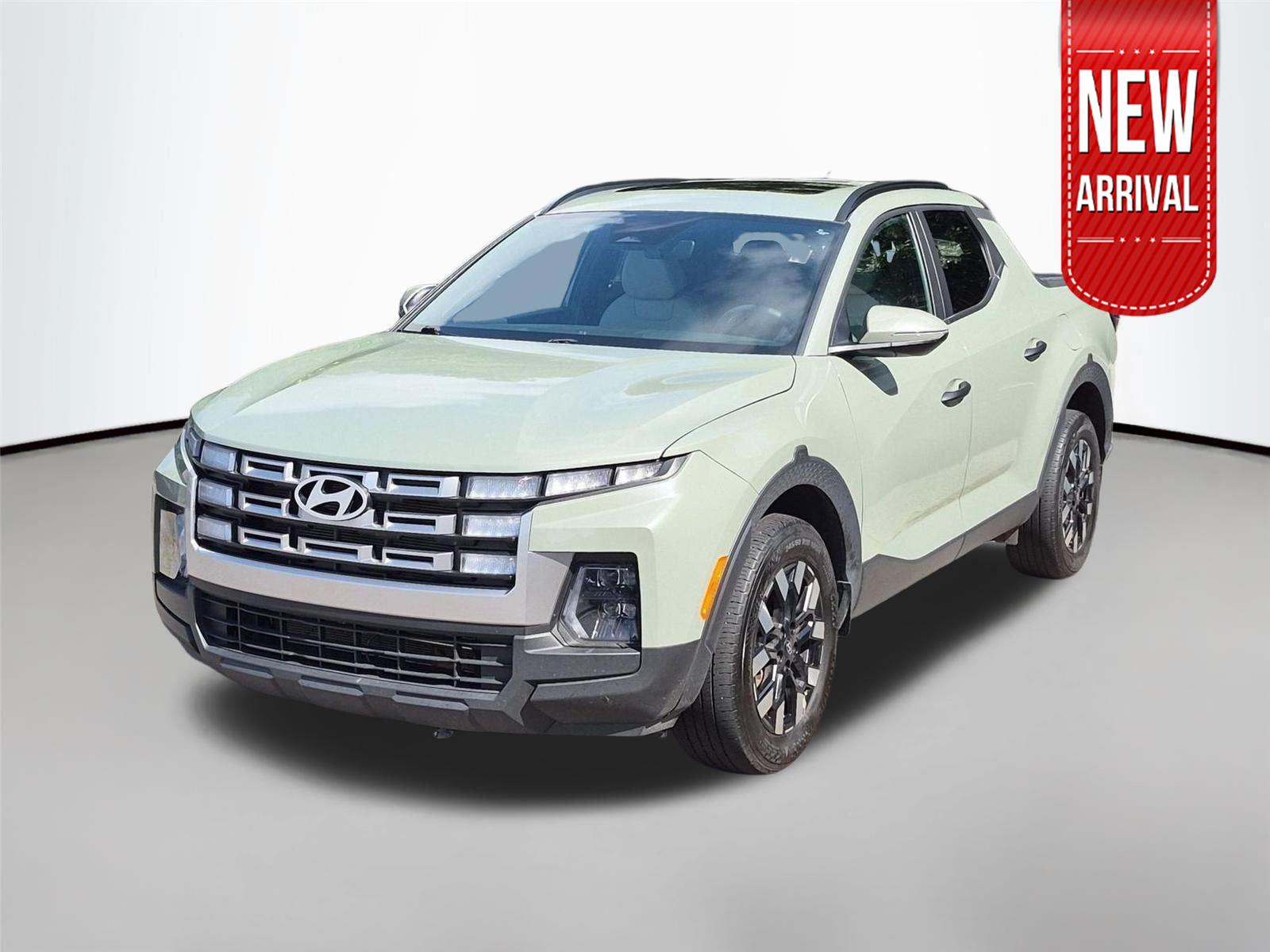 Sage Gray 2025 Hyundai Santa Cruz Pickup Truck All-Wheel Drive Automatic