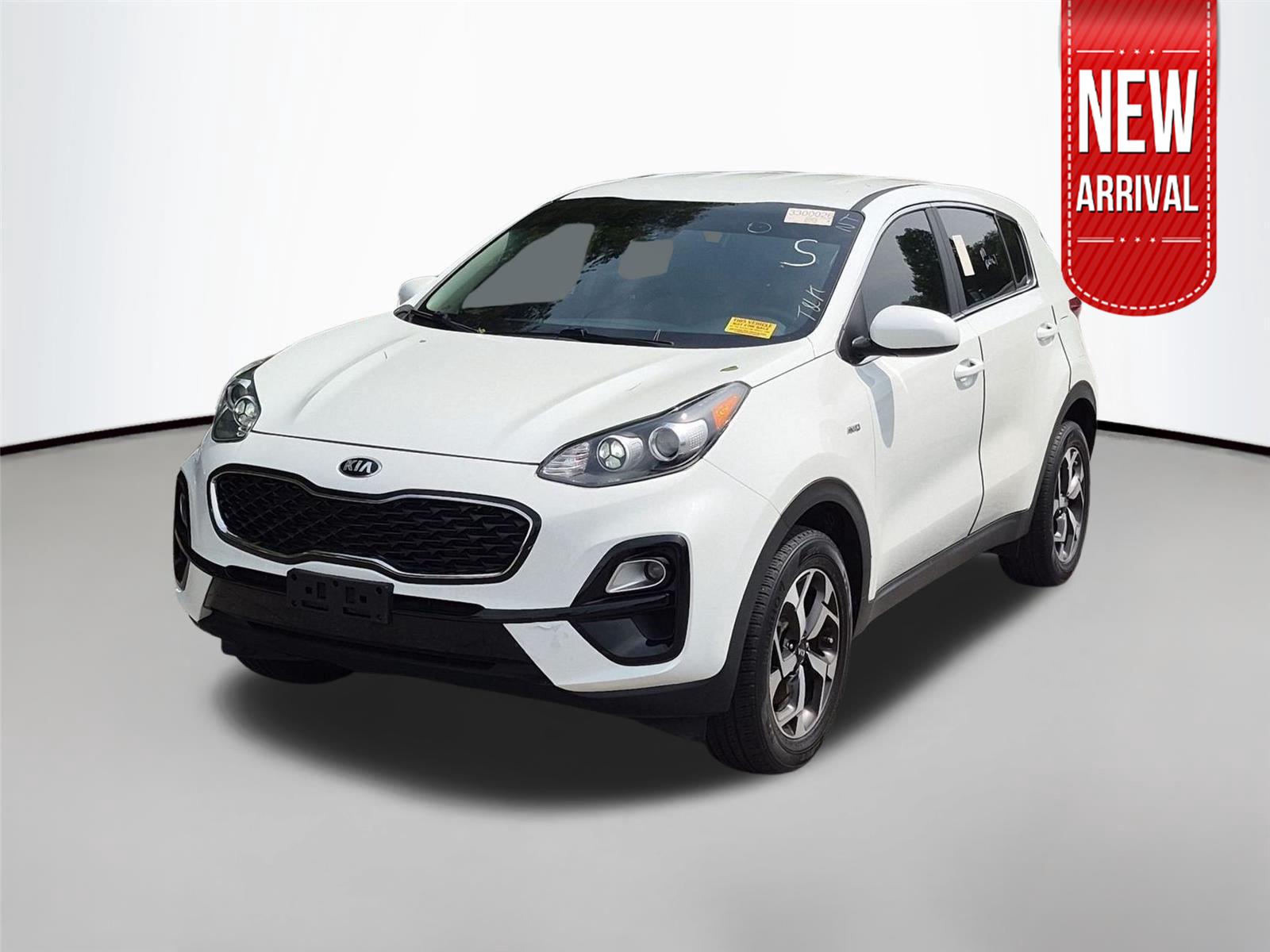 Clear White 2020 Kia Sportage SUV / Crossover All-Wheel Drive Automatic