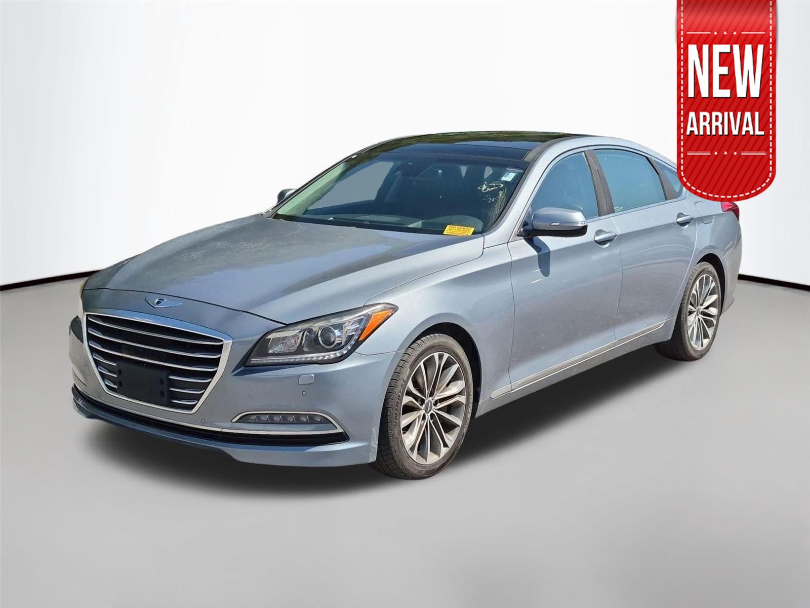 Parisian Gray 2016 Hyundai Genesis Sedan Rear-Wheel Drive Automatic