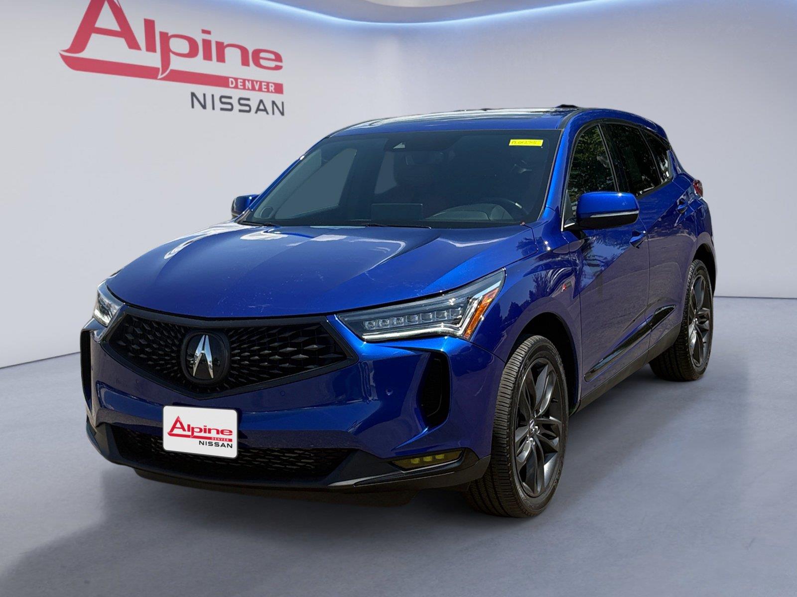 Apex Blue Pearl 2023 Acura RDX SUV / Crossover All-Wheel Drive Automatic
