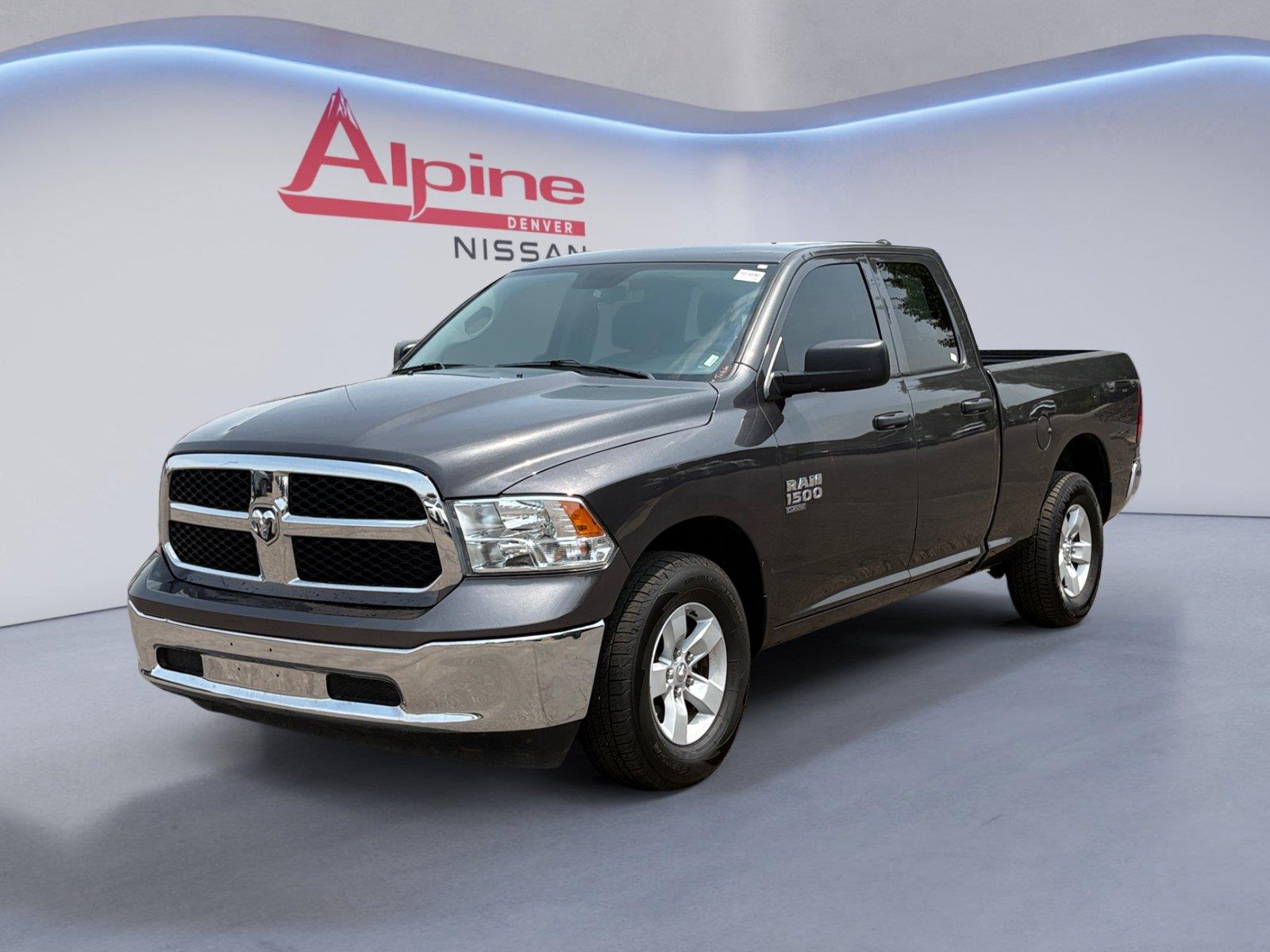Gray (Granite Crystal Metallic Clearcoat) 2024 RAM 1500 Pickup Truck Four-Wheel Drive 8-Speed Automatic