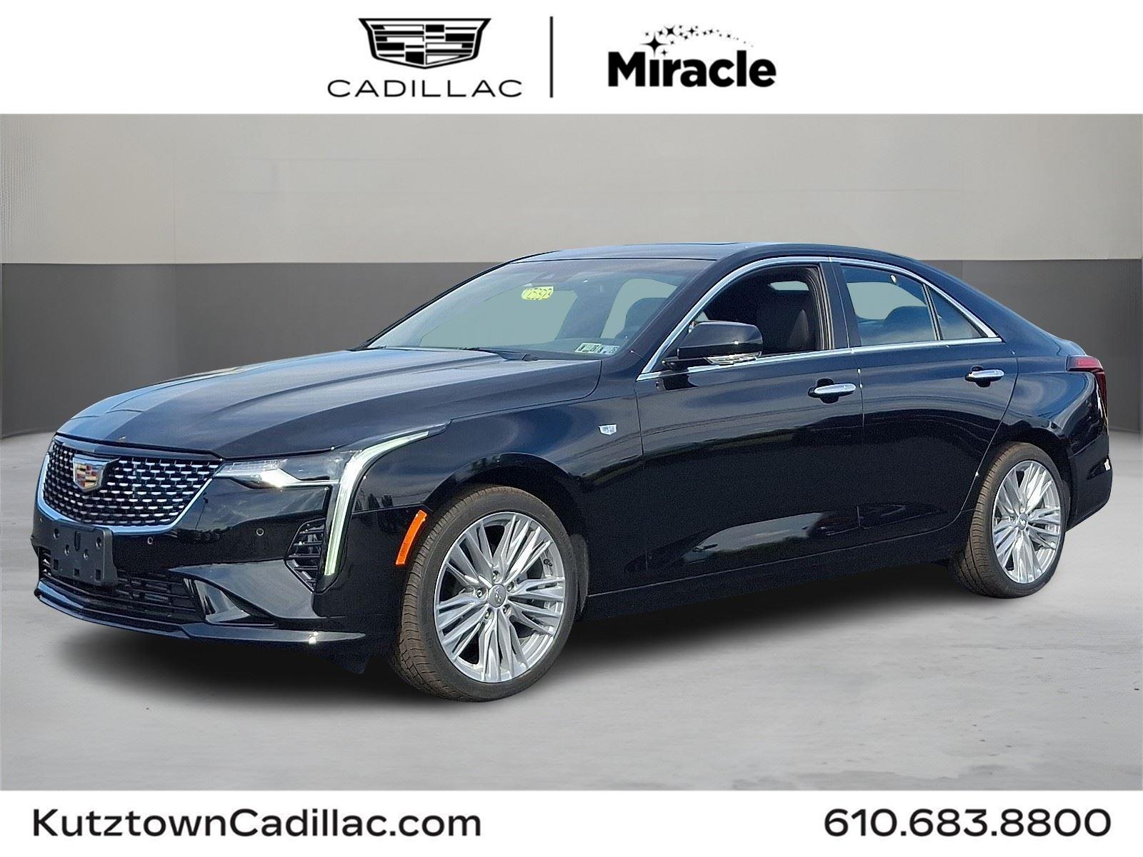 Black Raven 2025 Cadillac CT4 Premium Luxury AWD Sedan All-Wheel Drive 8-Speed Automatic