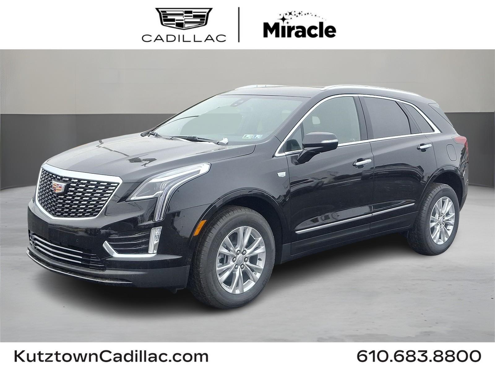 Stellar Black Metallic 2025 Cadillac XT5 Luxury AWD SUV / Crossover Four-Wheel Drive 9-Speed Automatic