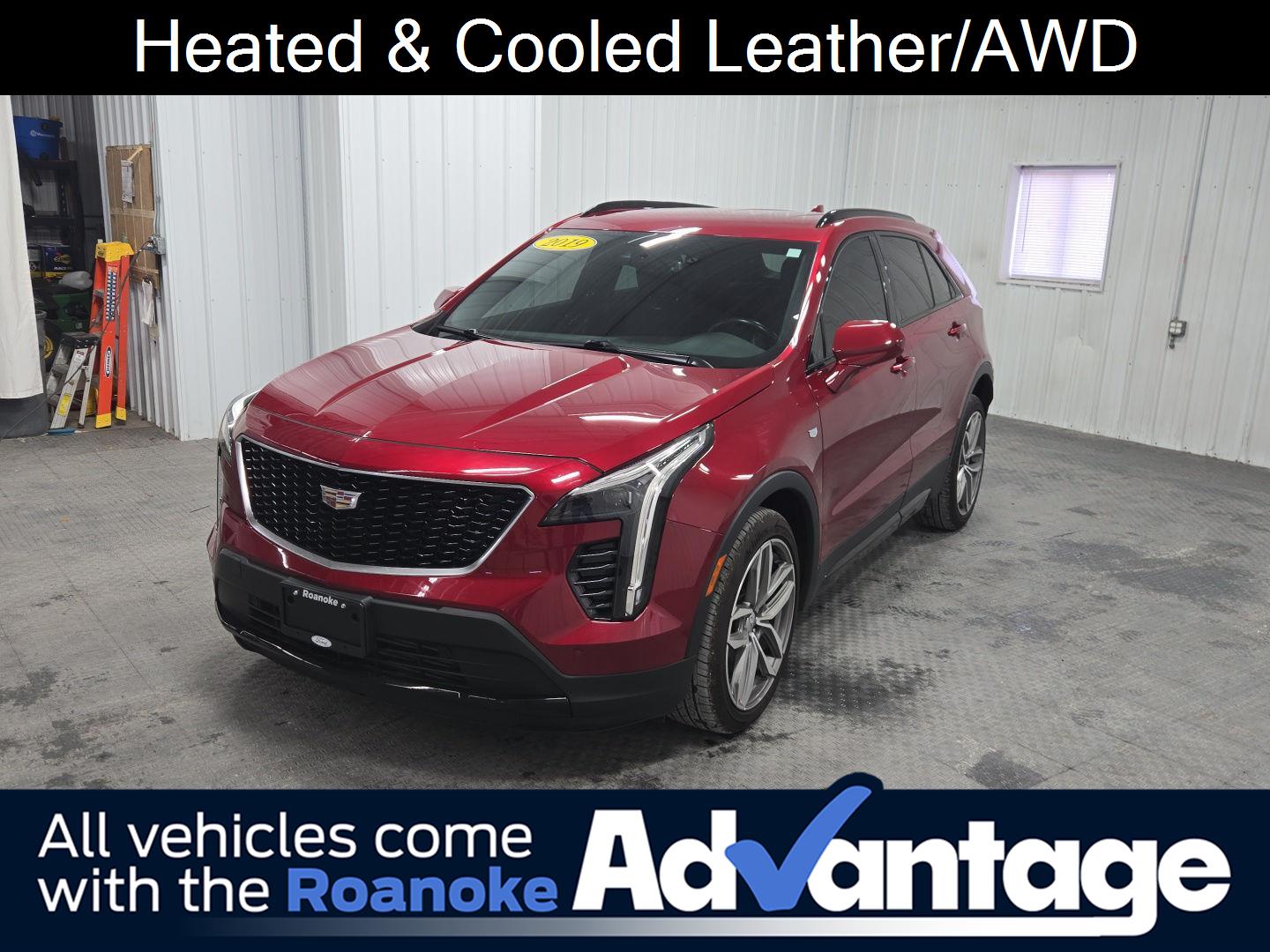 Red Horizon Tintcoat 2019 Cadillac XT4 Sport AWD SUV / Crossover Four-Wheel Drive 9-Speed Automatic