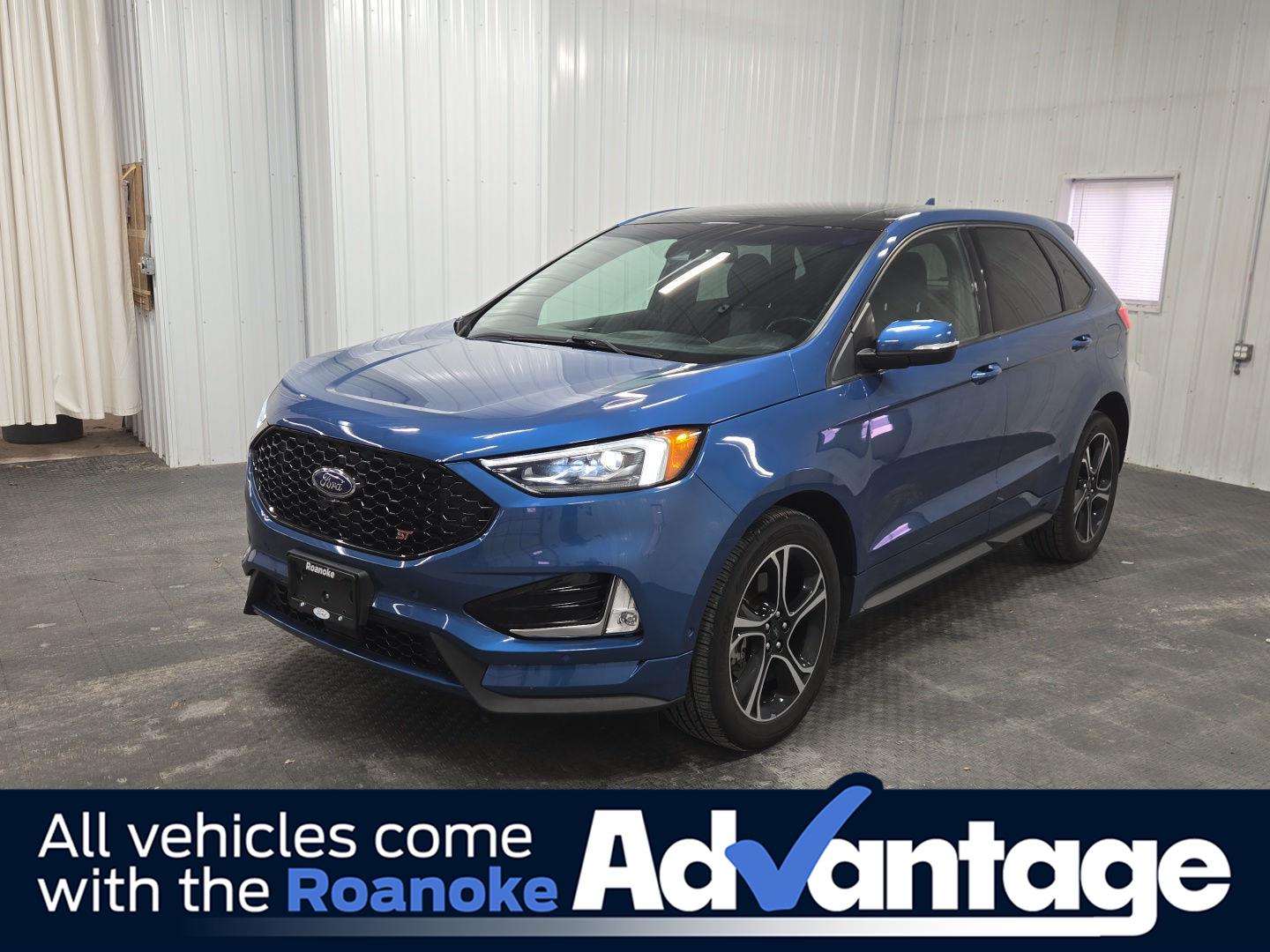 Ford Performance Blue 2019 Ford Edge ST AWD SUV / Crossover All-Wheel Drive 8-Speed Automatic